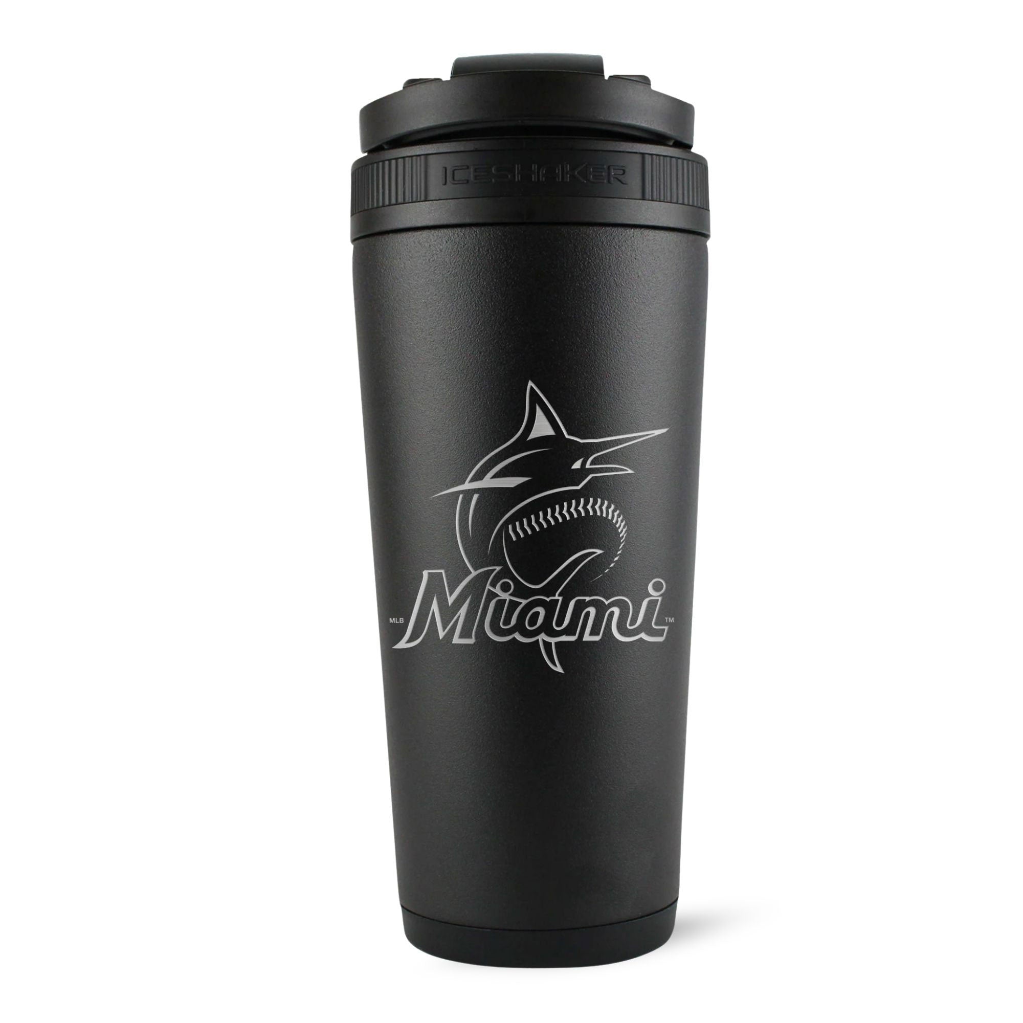 Officially Licensed Miami Marlins 26oz Ice Shaker