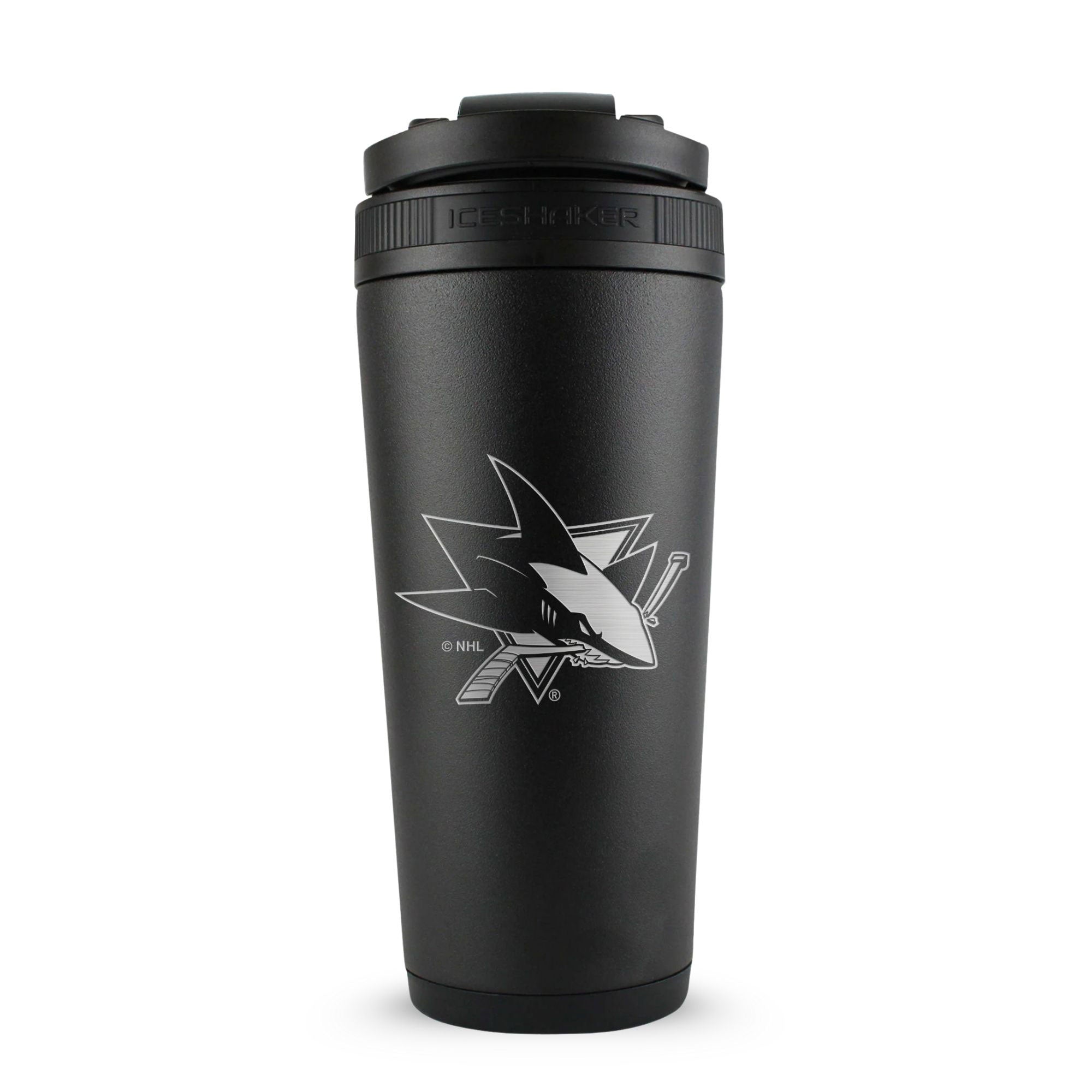 Officially Licensed San Jose Sharks 26oz Ice Shaker