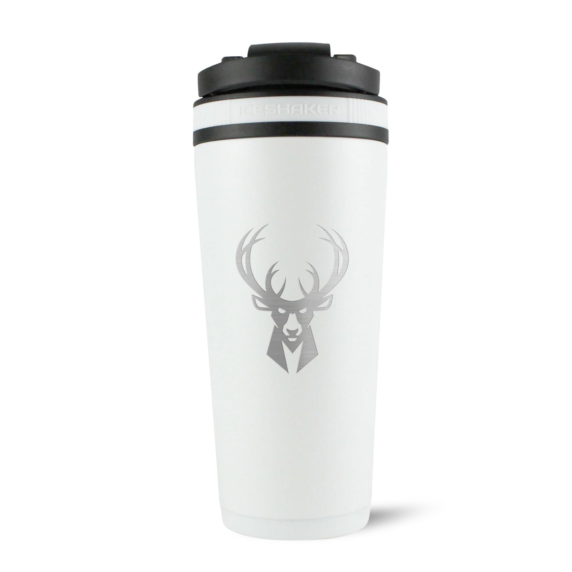 Officially Licensed Milwaukee Bucks 26oz Ice Shaker