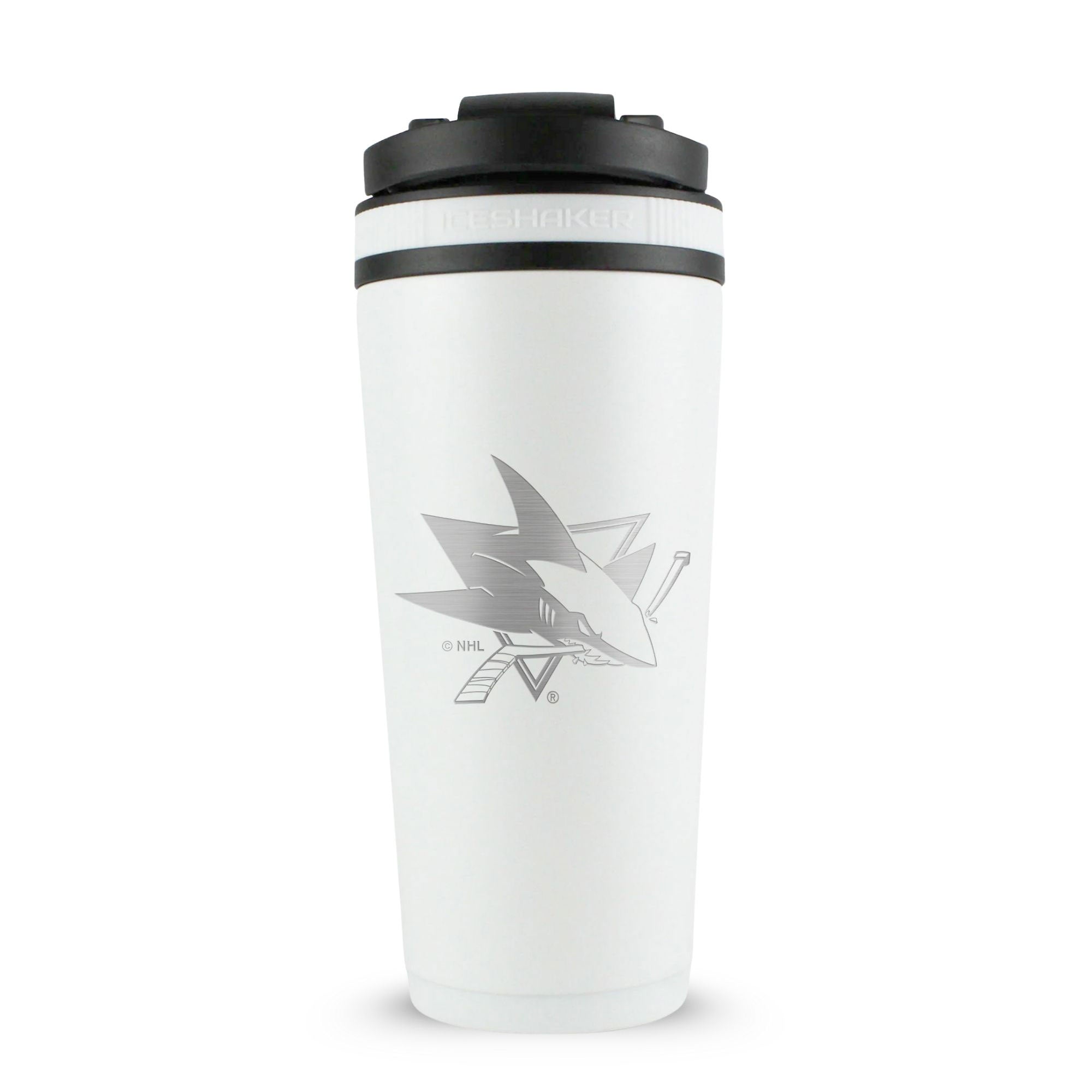 Officially Licensed San Jose Sharks 26oz Ice Shaker