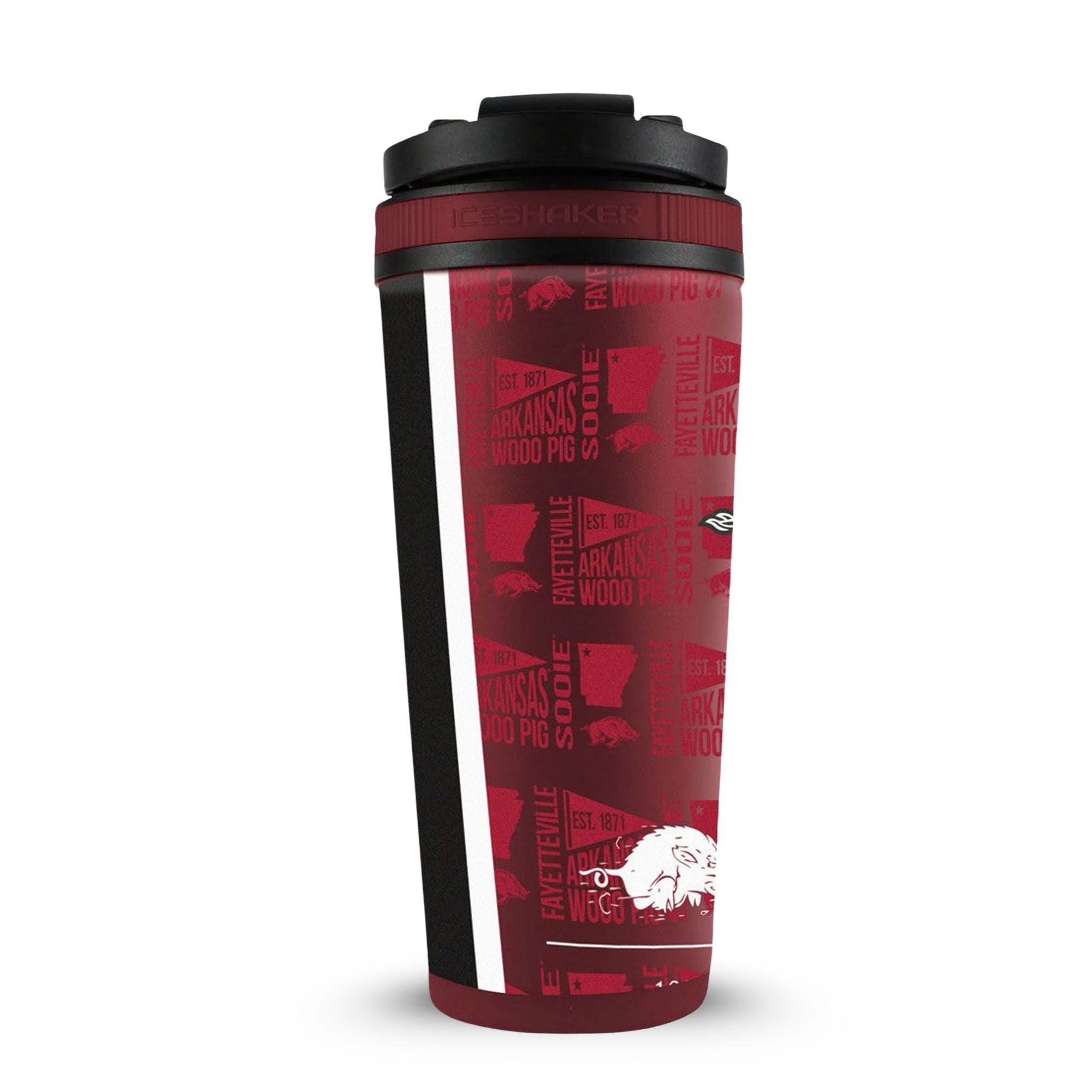 Officially Licensed University of Arkansas 26oz Ice Shaker