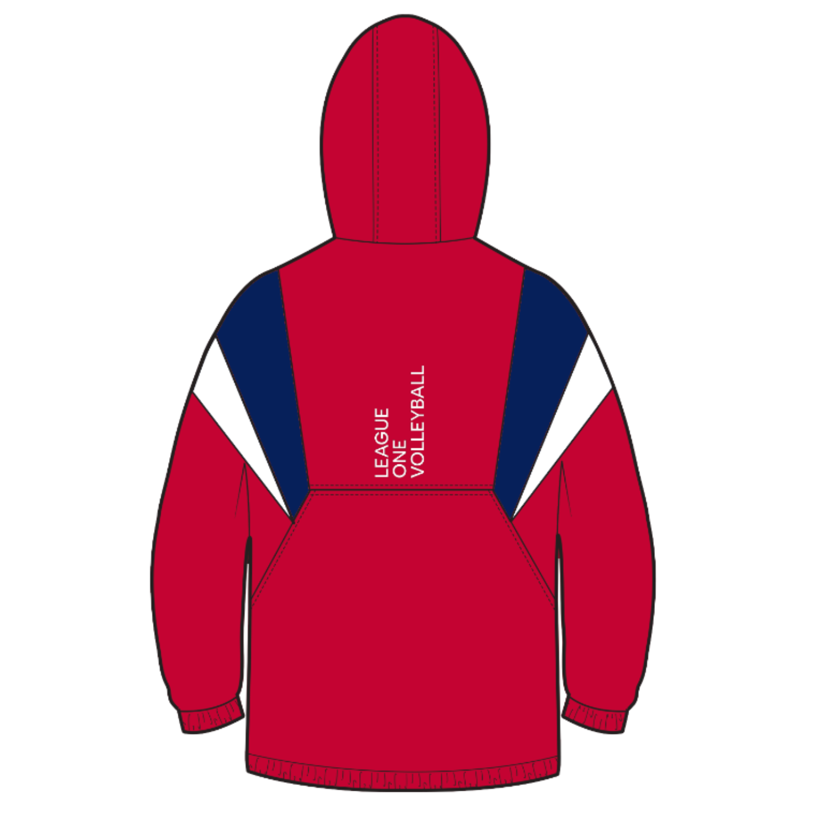 Stars Carolinas Starter Breakaway Jacket - Red