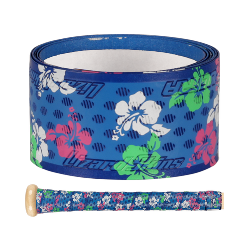 Lizard Skins DSP Ultra Outburst Blue Floral Bat Grip