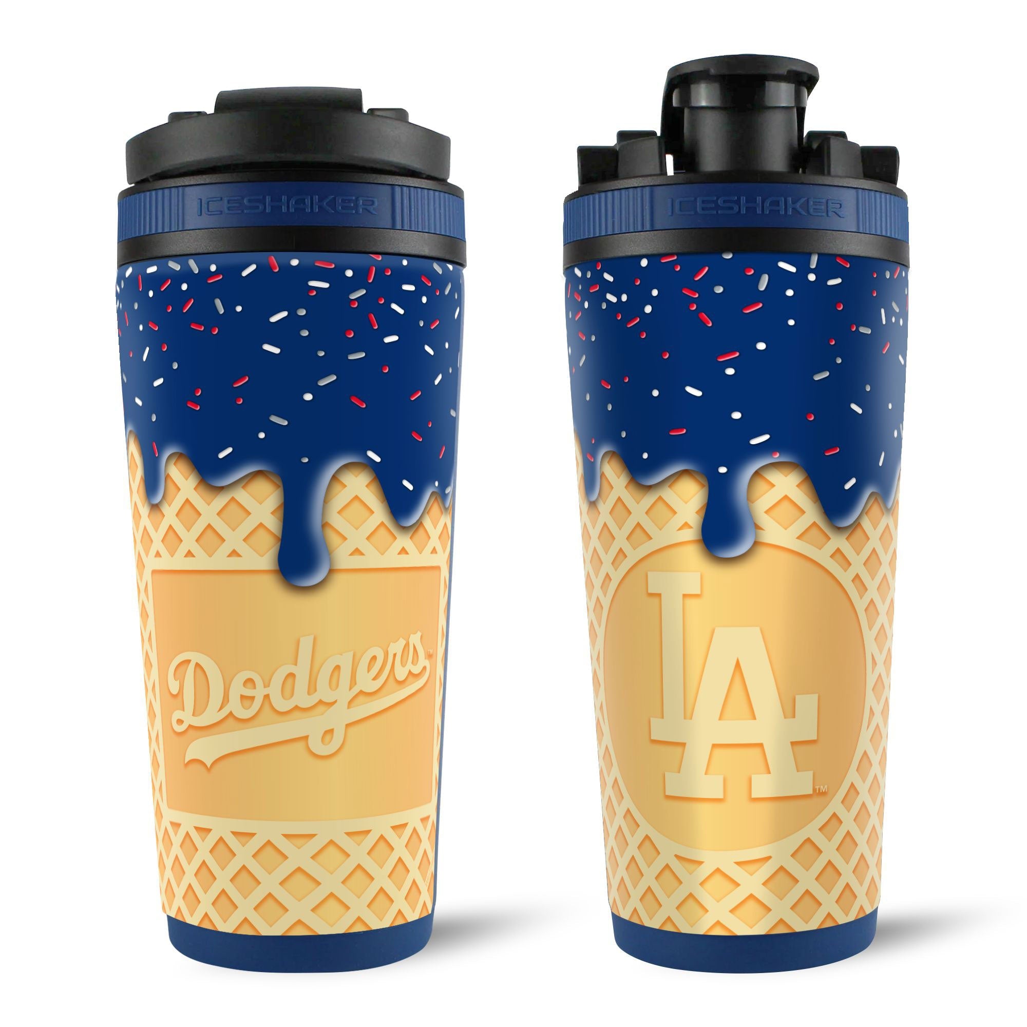 Officially Licensed Los Angeles Dodgers 26oz Ice Shaker (Alternate Logo)