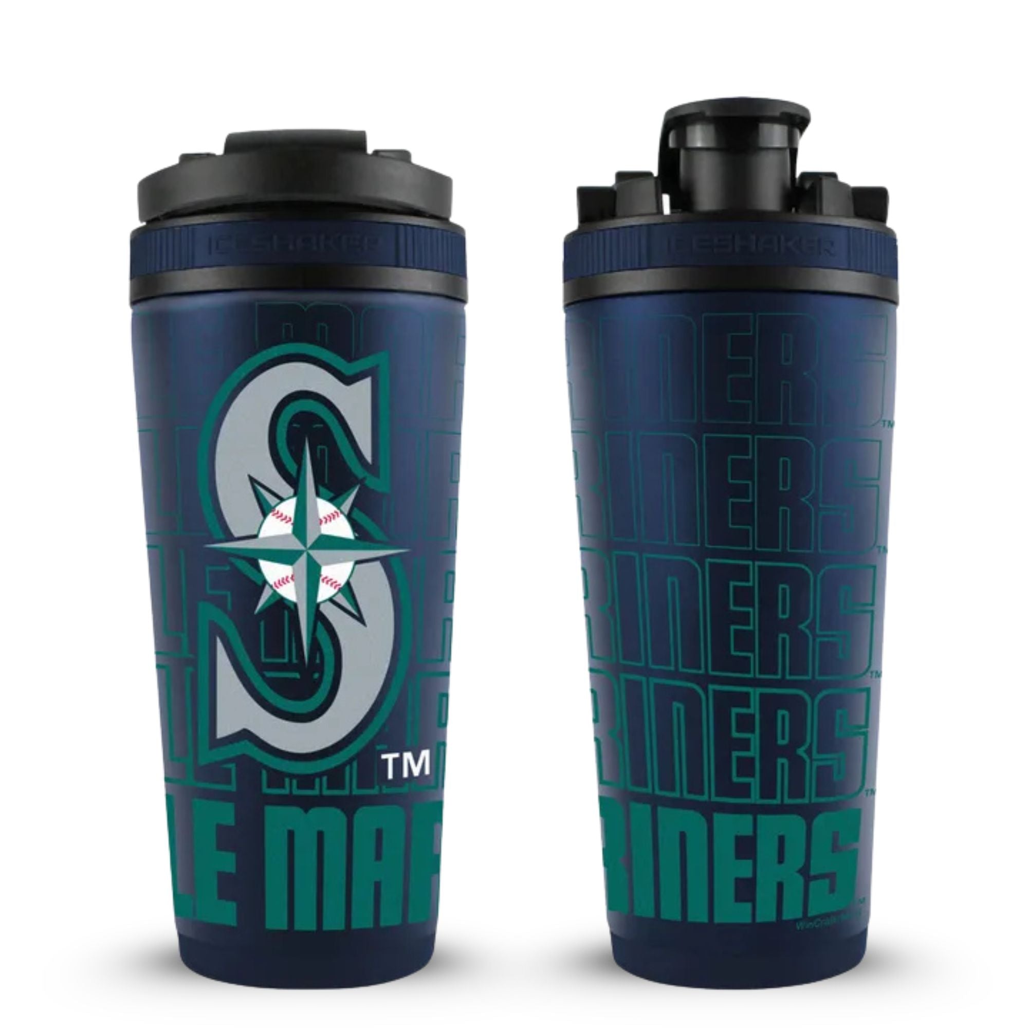Officially Licensed Seattle Mariners 26oz Ice Shaker