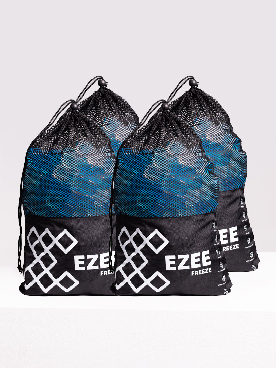 Mega Freeze | Blue Ice | 10.5lb Black Bag