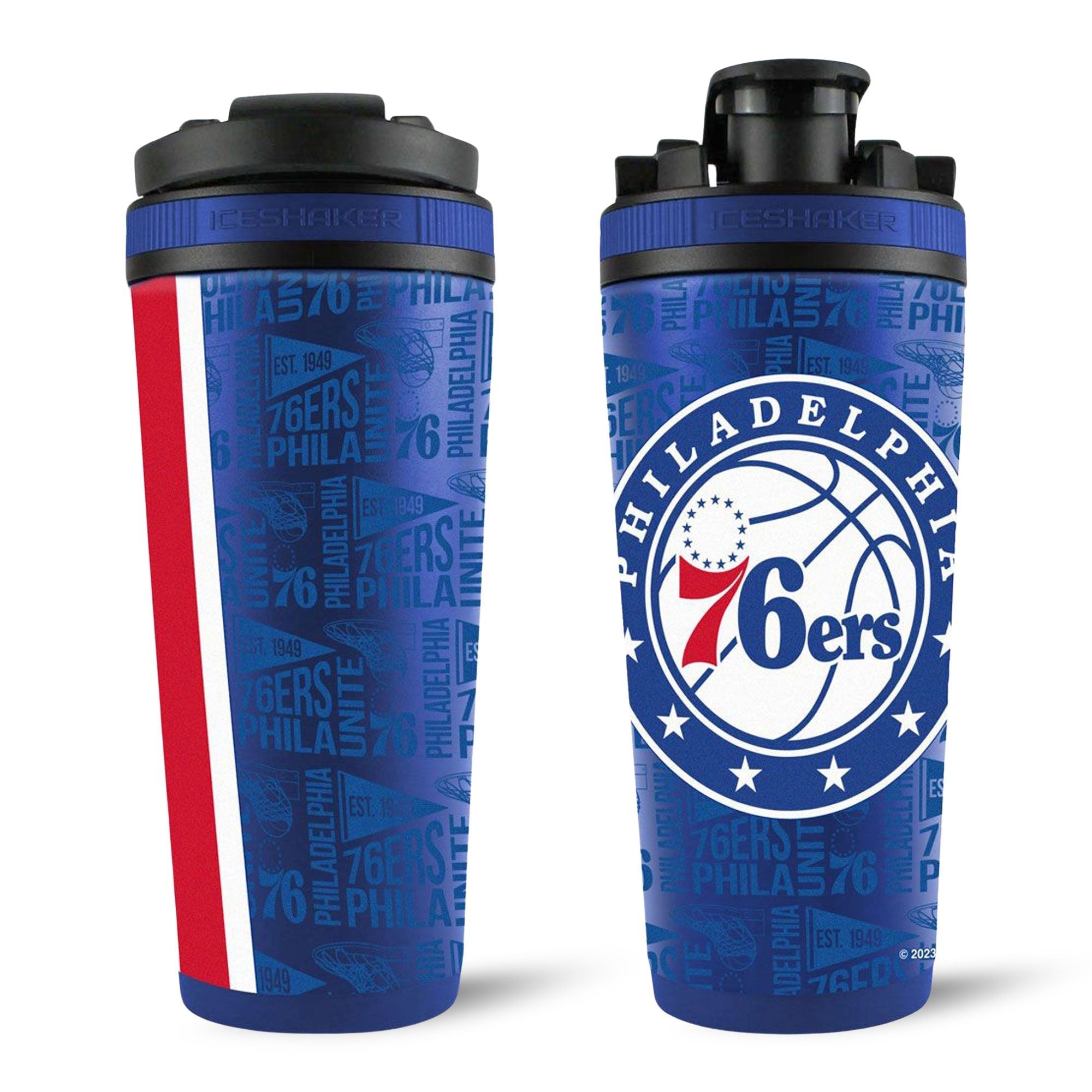 Officially Licensed Philadelphia 76ers 26oz Ice Shaker