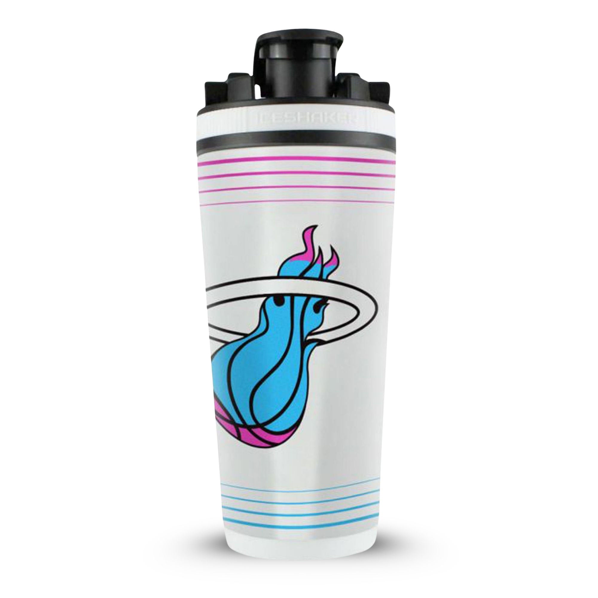 Officially Licensed Miami Heat 26oz Ice Shaker