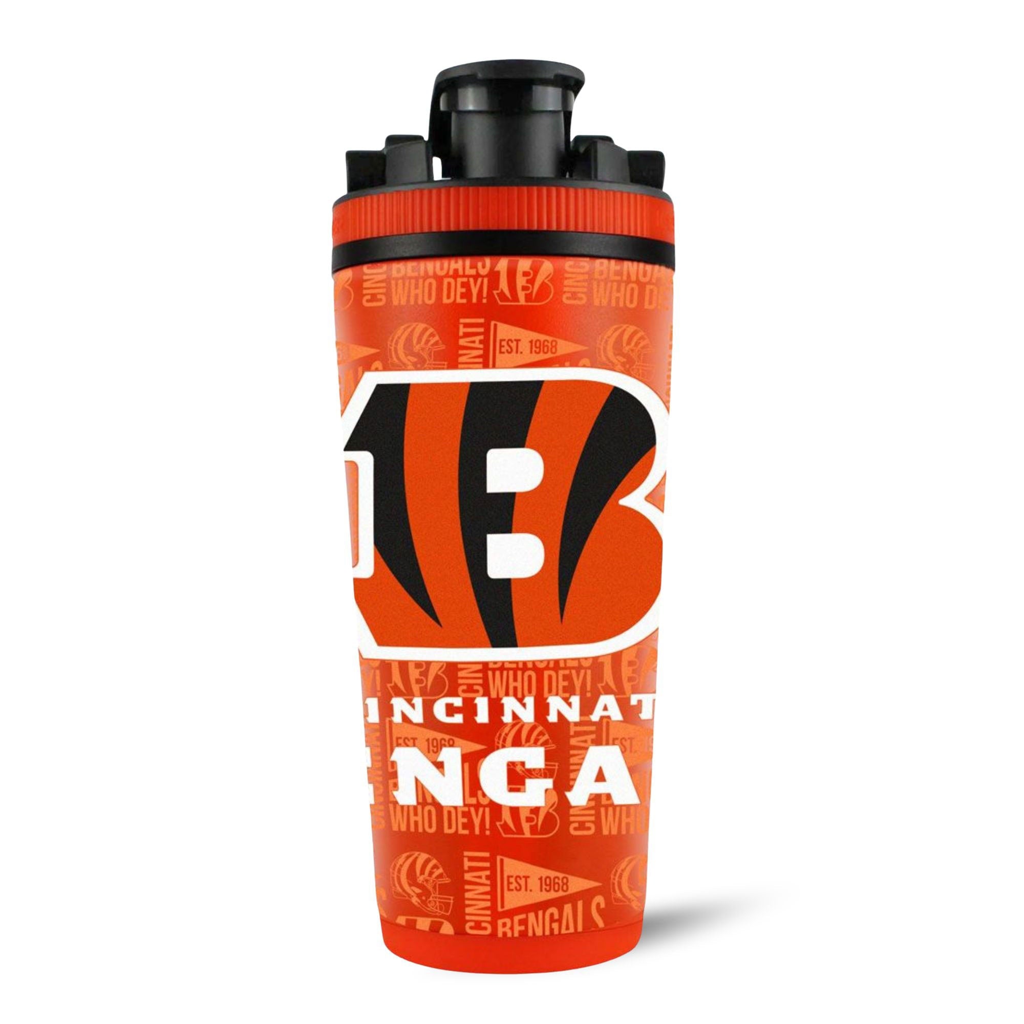 Officially Licensed Cincinnati Bengals 26oz Ice Shaker
