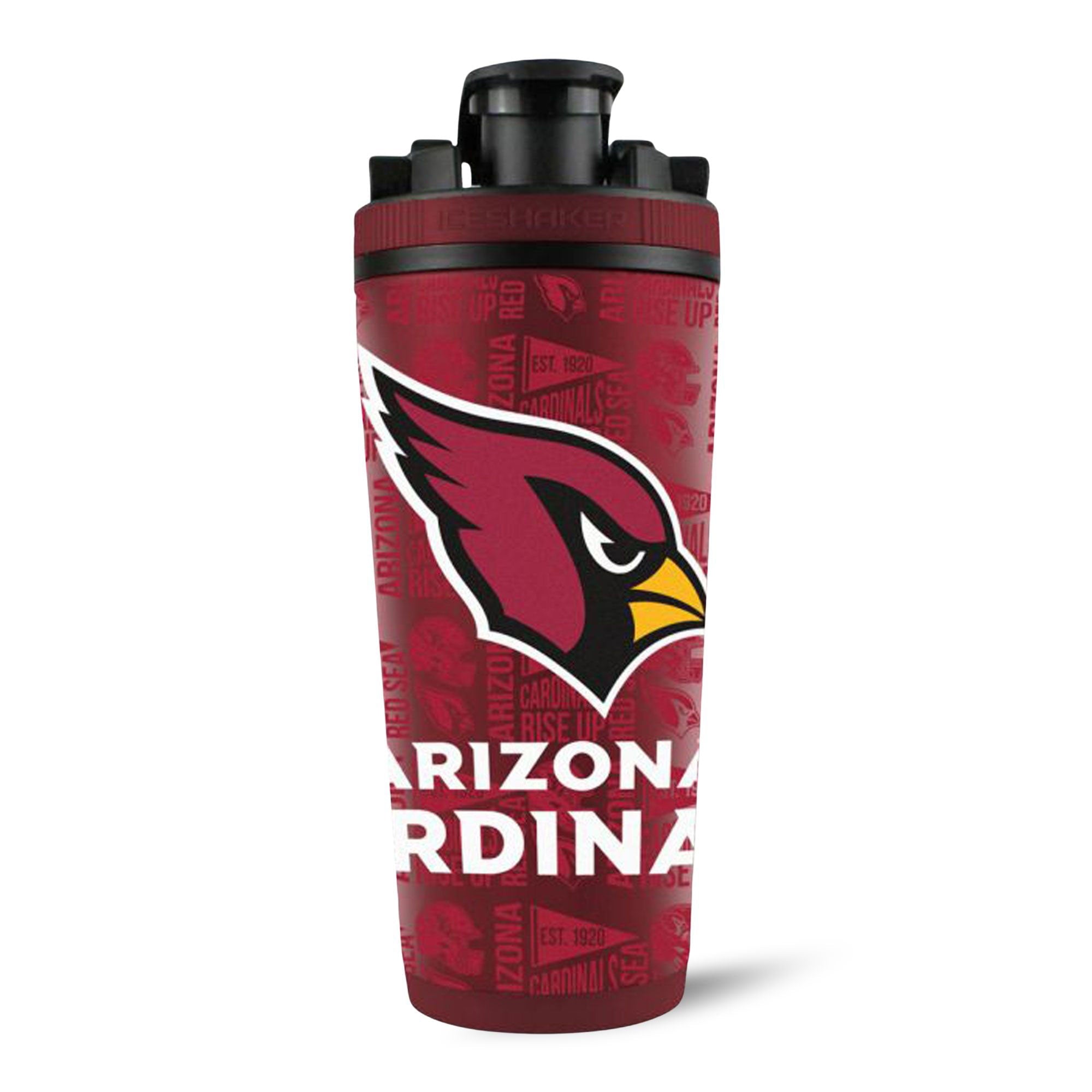 Officially Licensed Arizona Cardinals 26oz Ice Shaker
