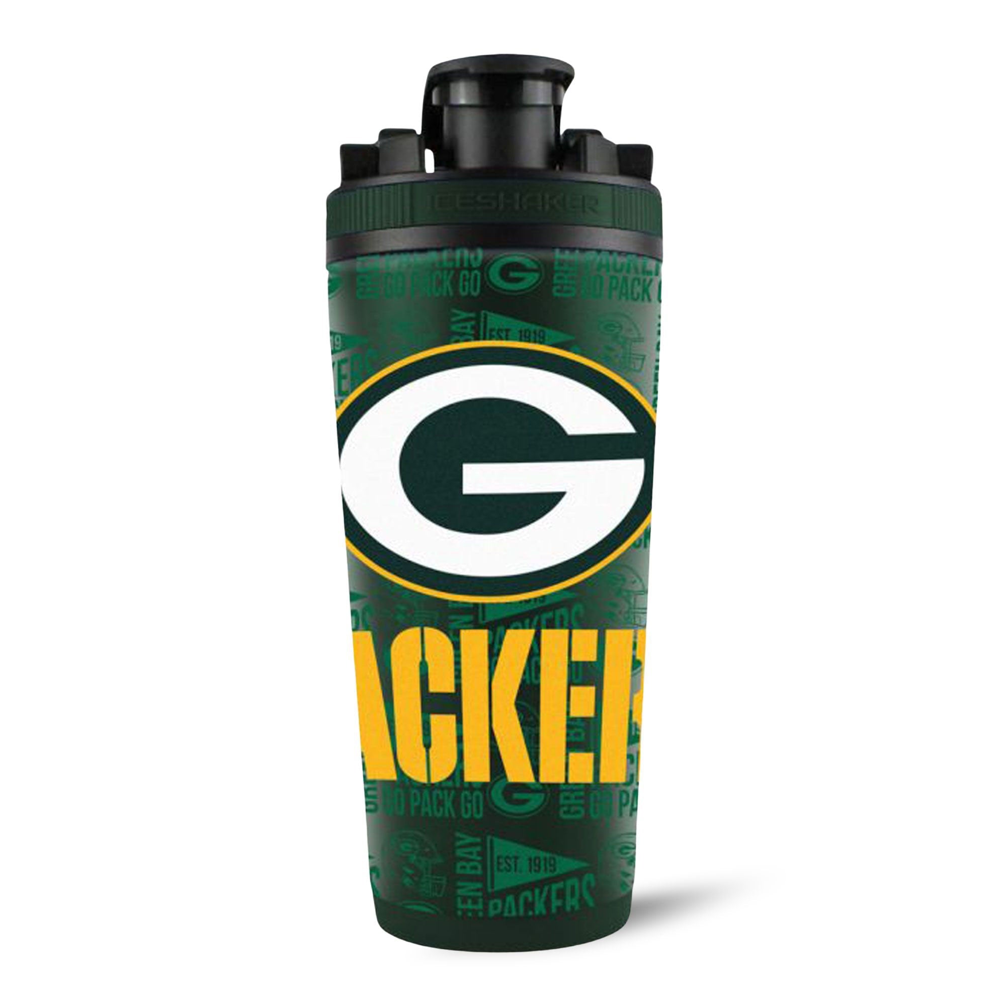 Officially Licensed Green Bay Packers 26oz Ice Shaker