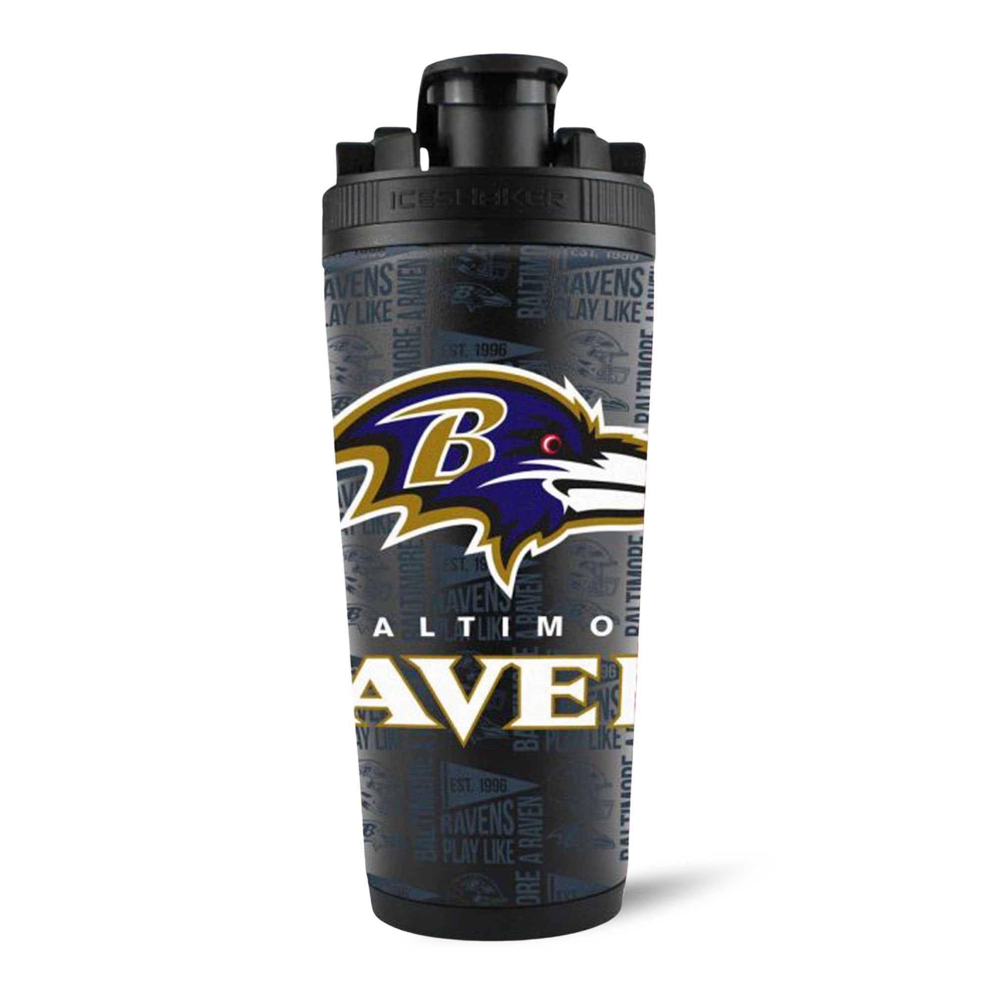 Officially Licensed Baltimore Ravens 26oz Ice Shaker