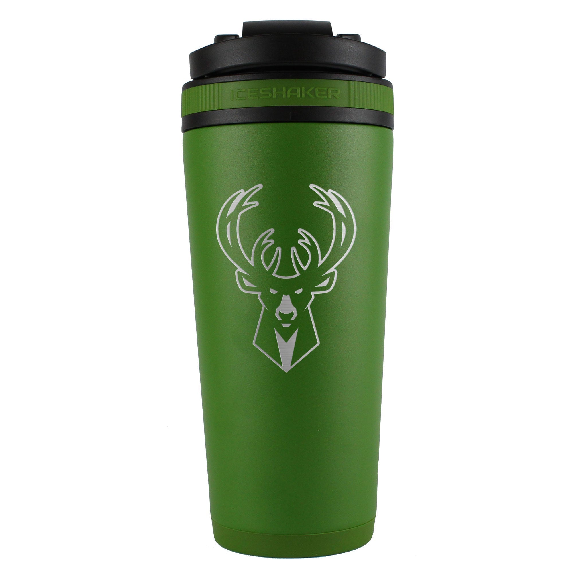 Officially Licensed Milwaukee Bucks 26oz Ice Shaker