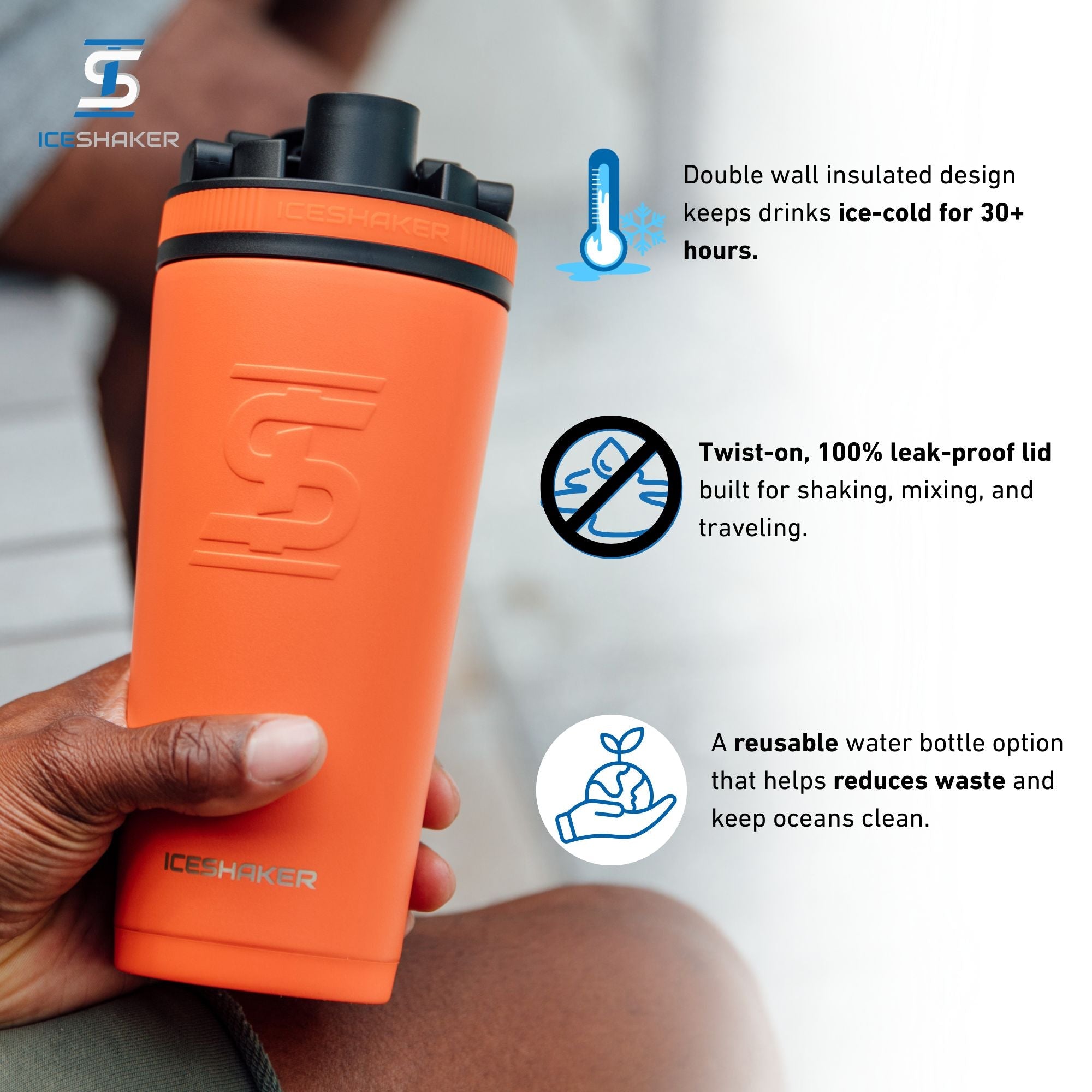 Officially Licensed Philadelphia Flyers 26oz Ice Shaker