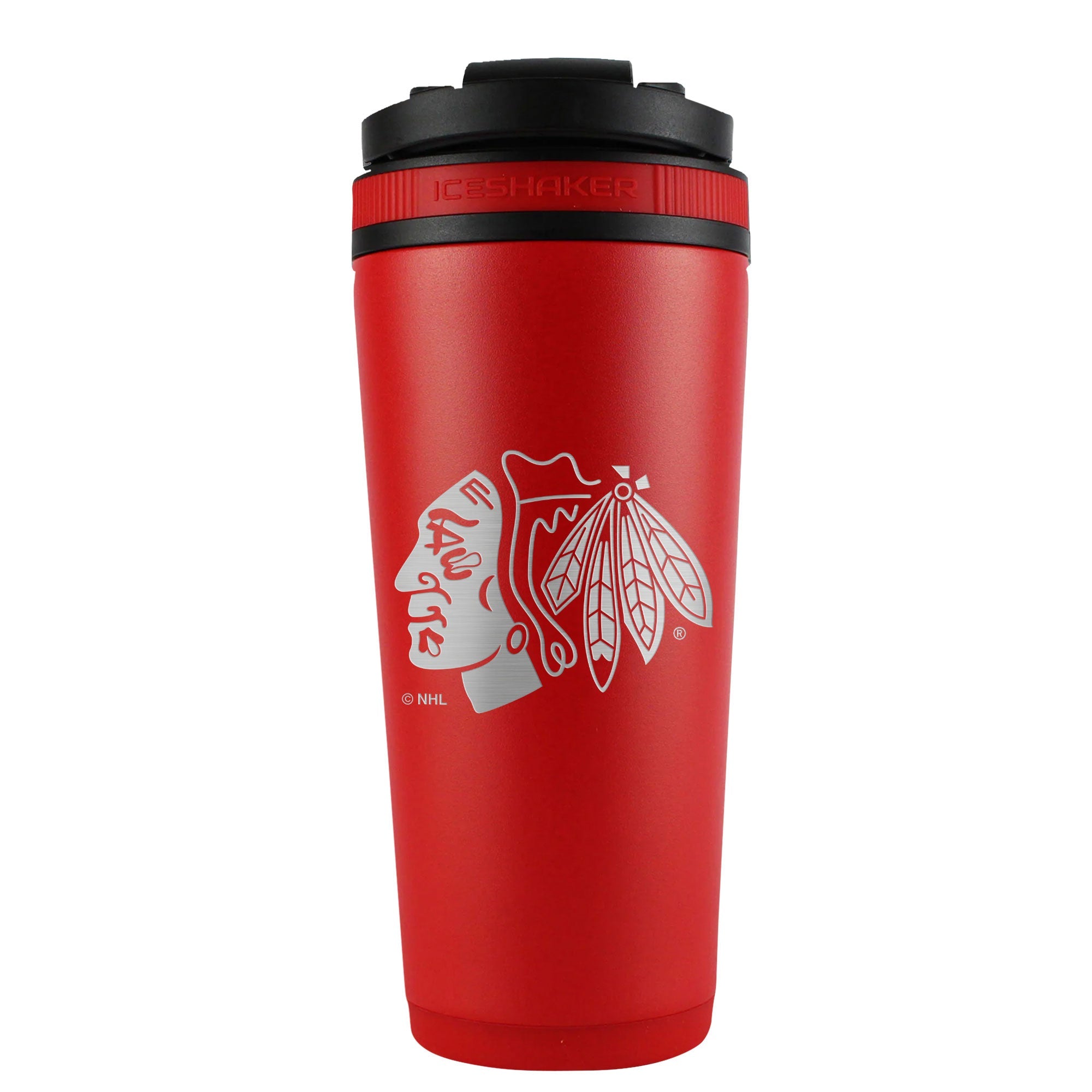 Officially Licensed Chicago Blackhawks 26oz Ice Shaker