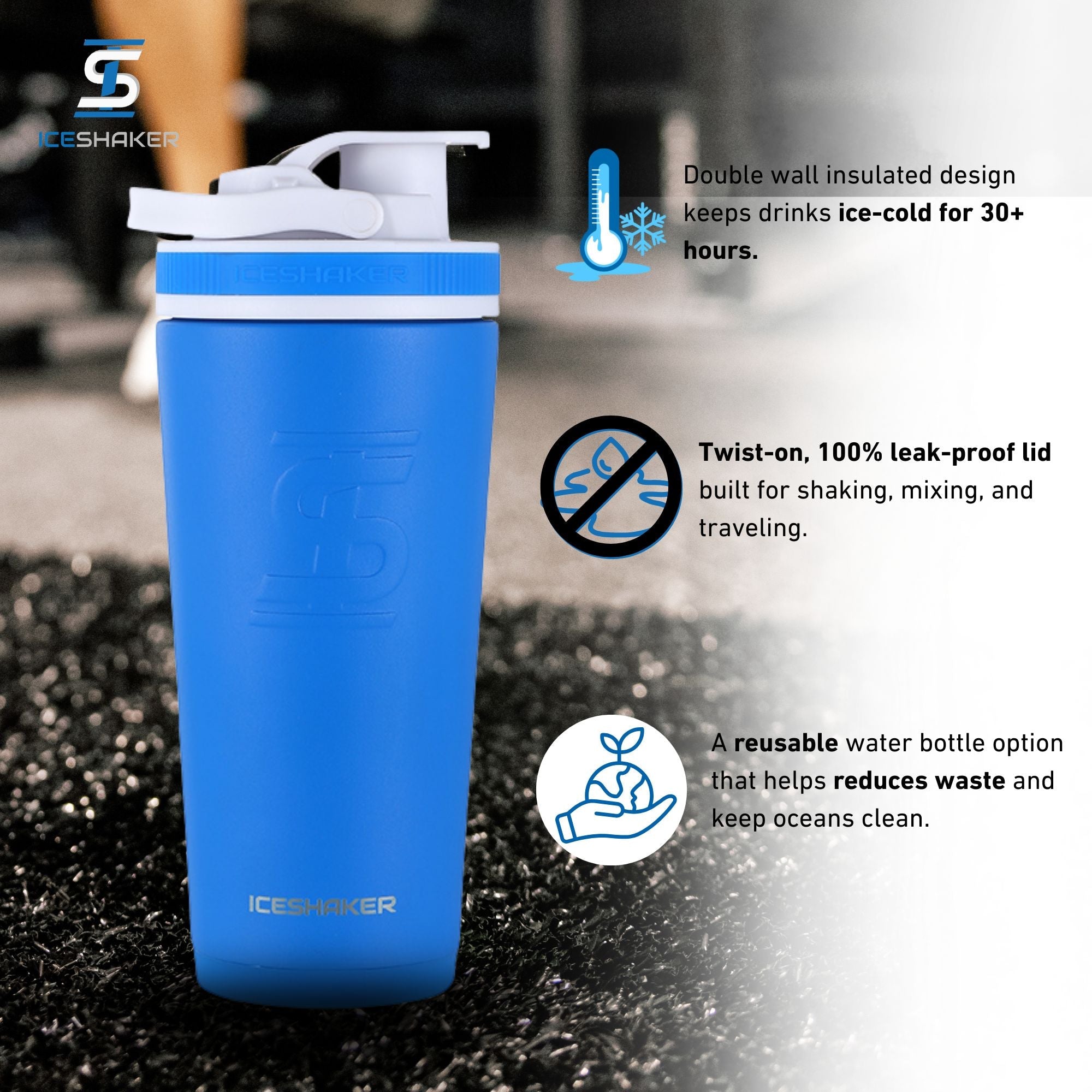Officially Licensed New York Islanders 26oz Ice Shaker