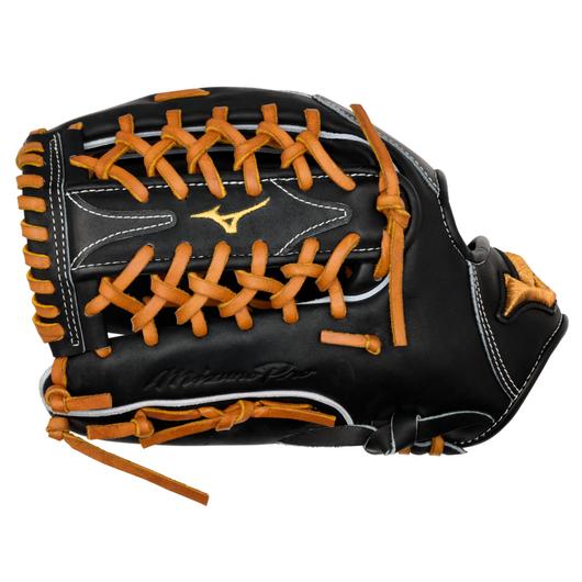 GMP-7100D Mizuno Pro, Premium Outfielder Baseball Glove, 12.75", Deep Pocket, Shock Absorber 16 Web