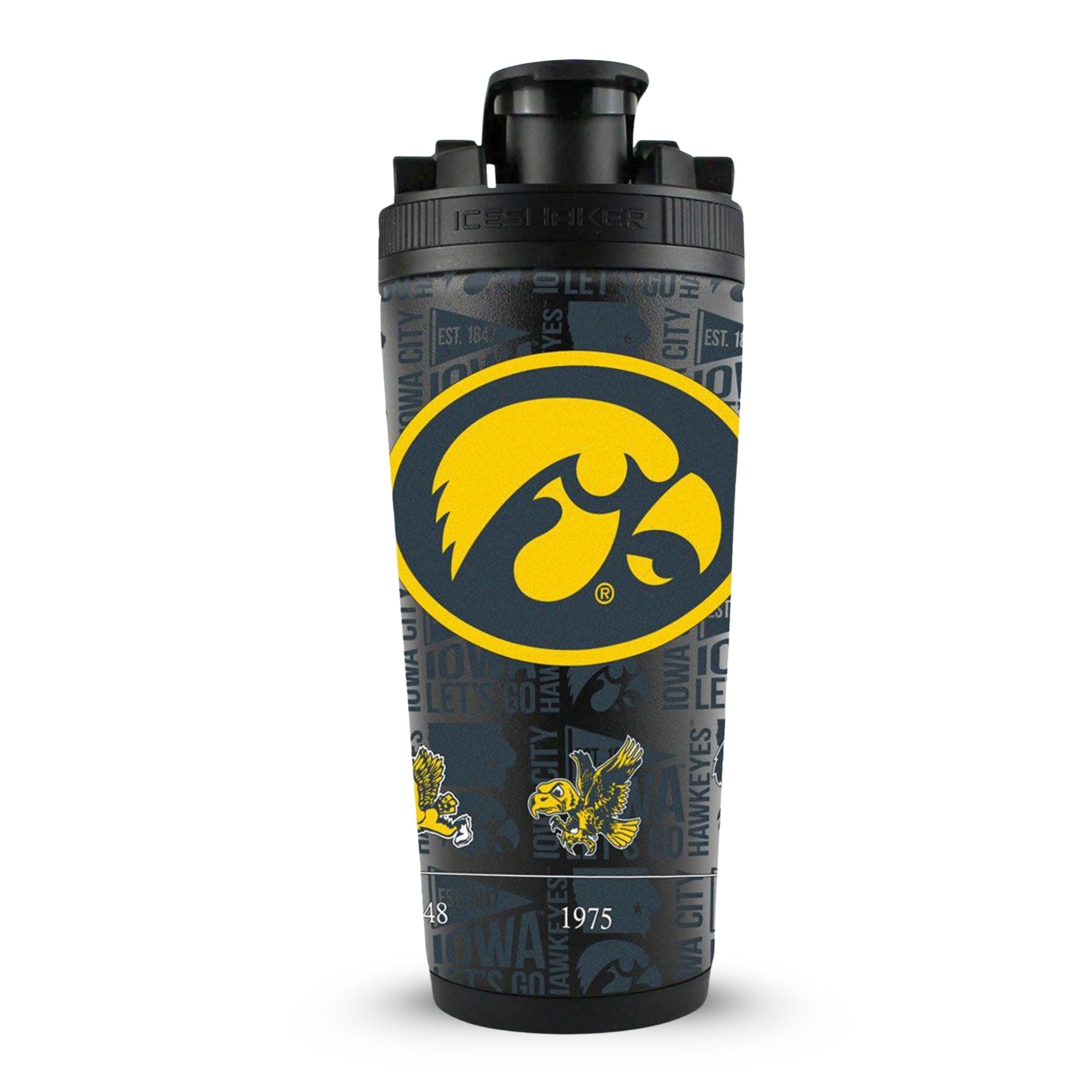 Officially Licensed University of Iowa 26oz Ice Shaker