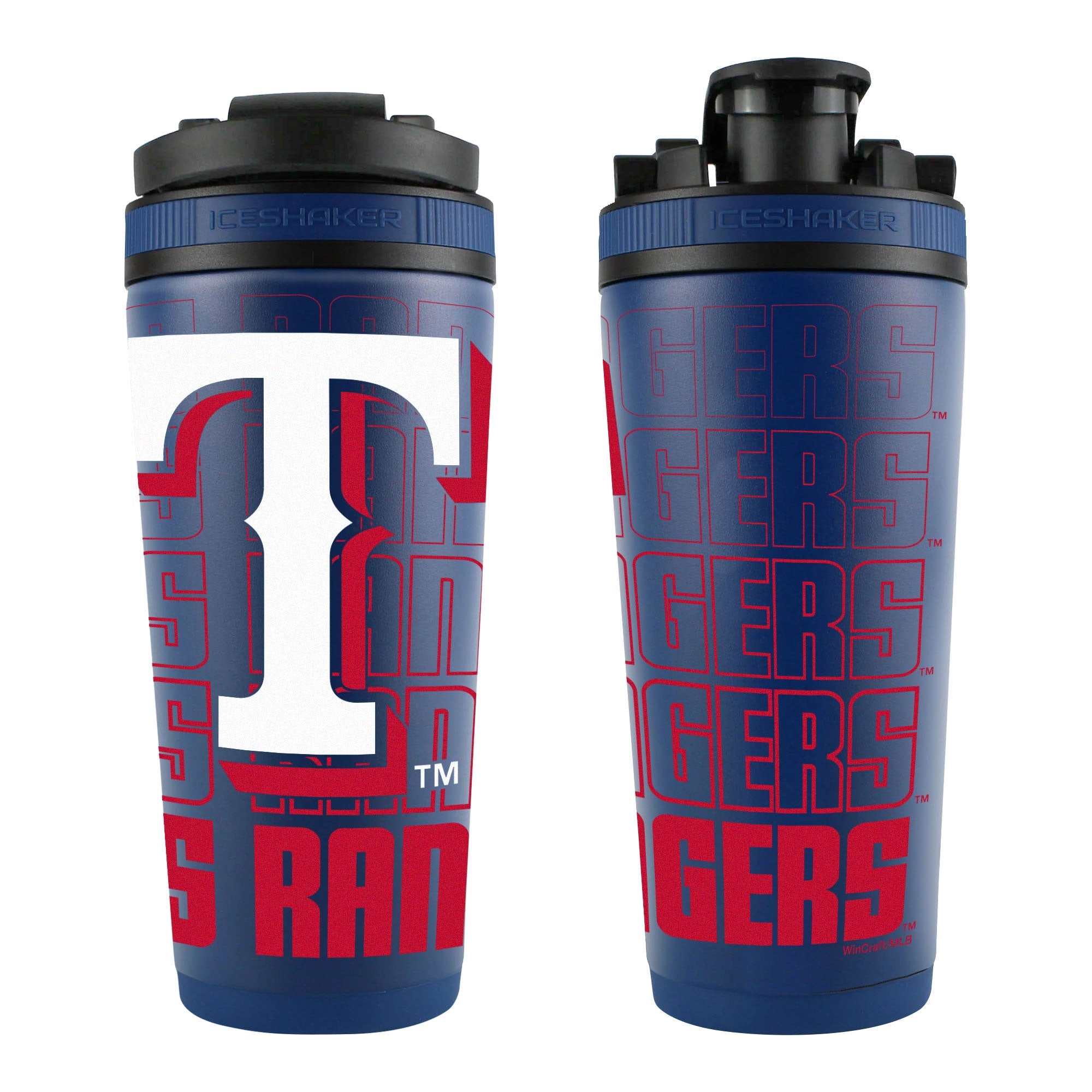 Officially Licensed Texas Rangers 26oz Ice Shaker