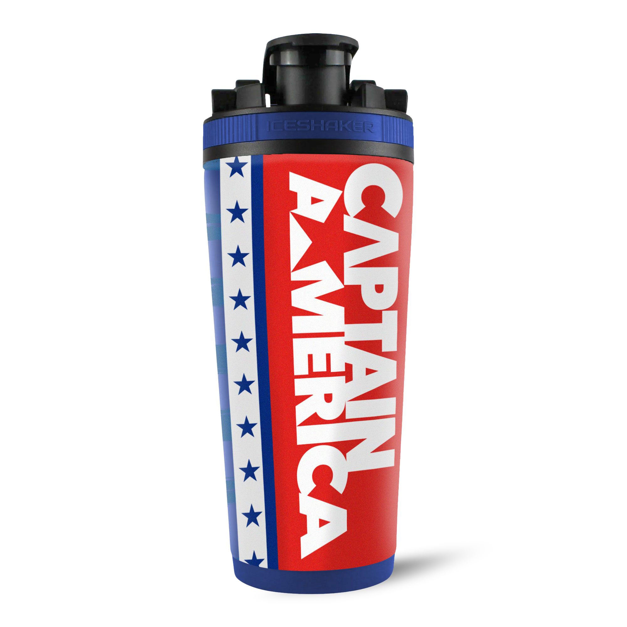 Marvel Captain America's Flag 4D Ice Shaker