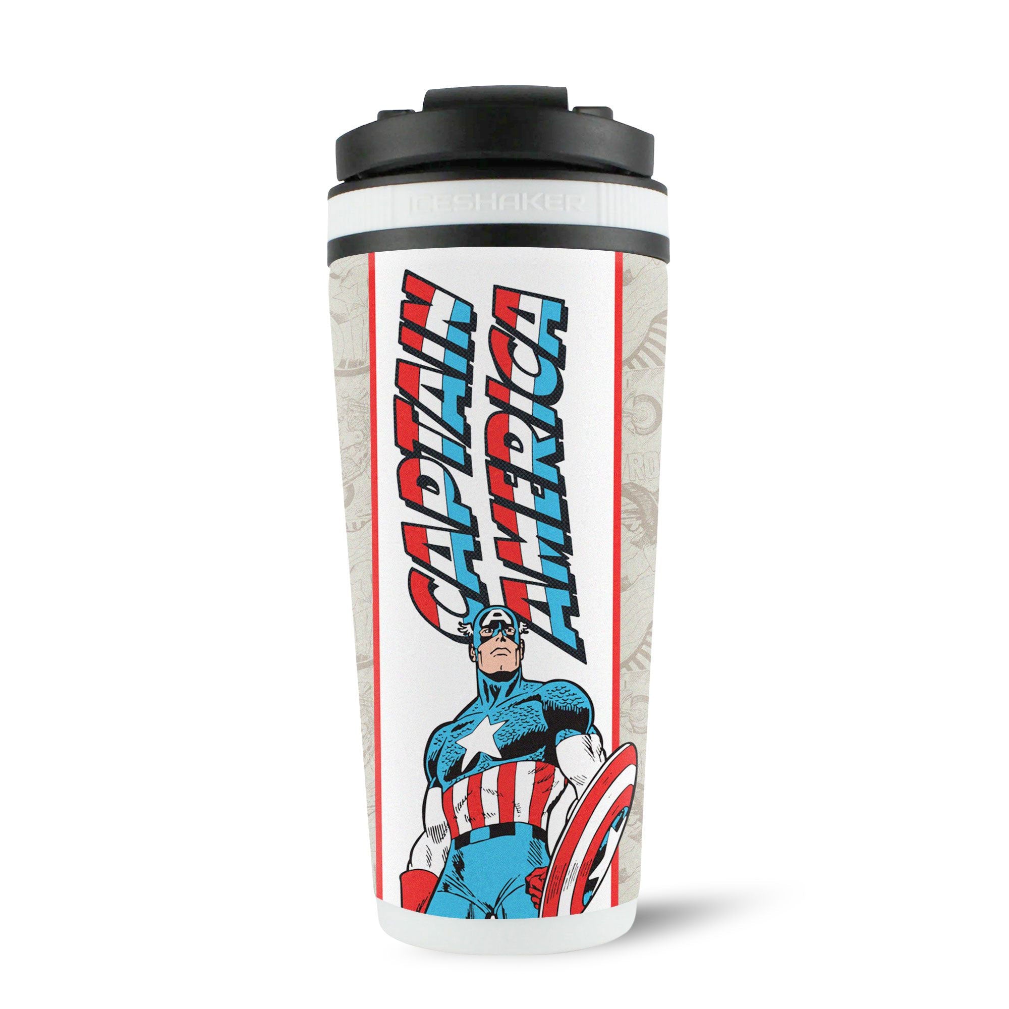 Marvel Retro Captain America 4D Ice Shaker