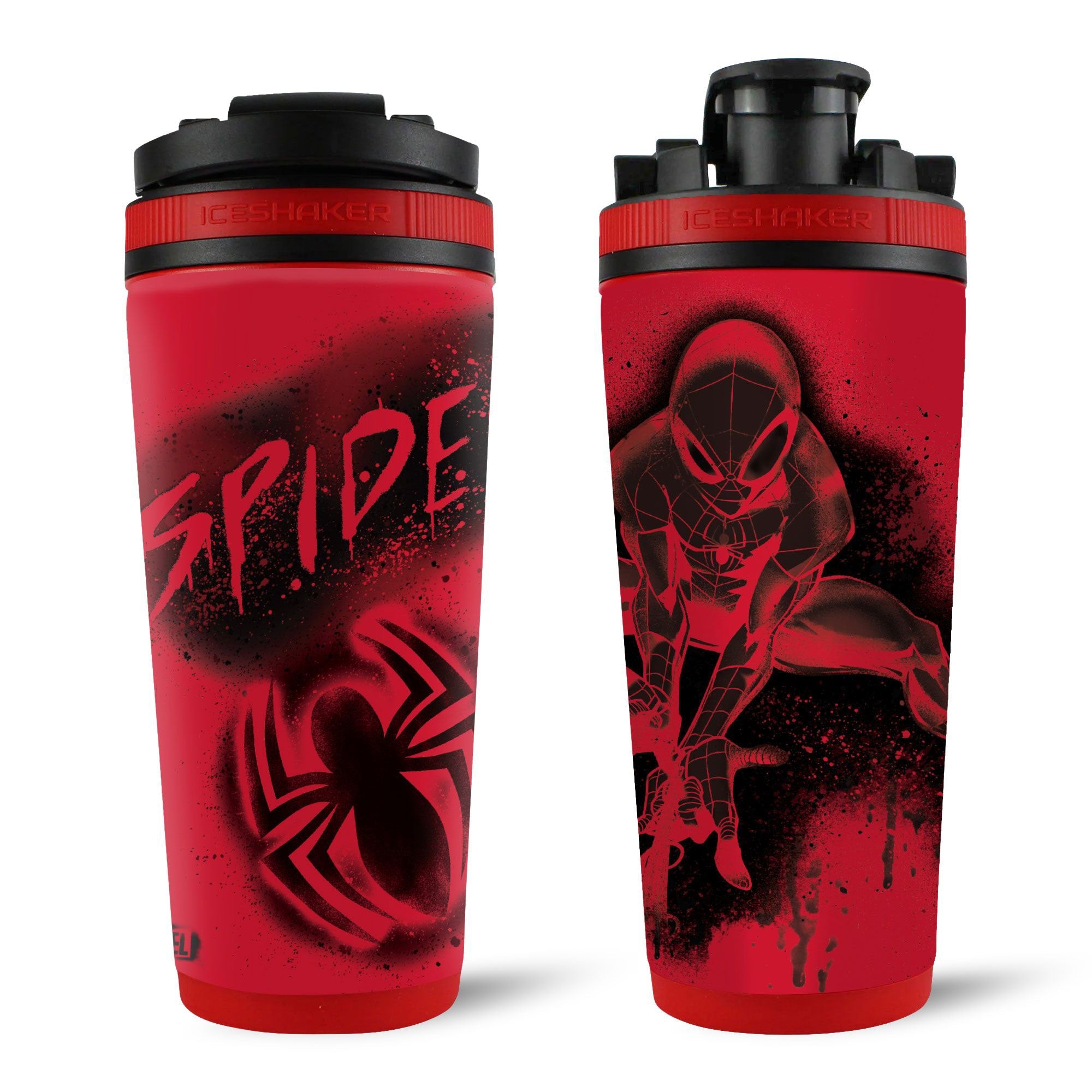 Marvel Spray Painted Spiderman 4D Ice Shaker