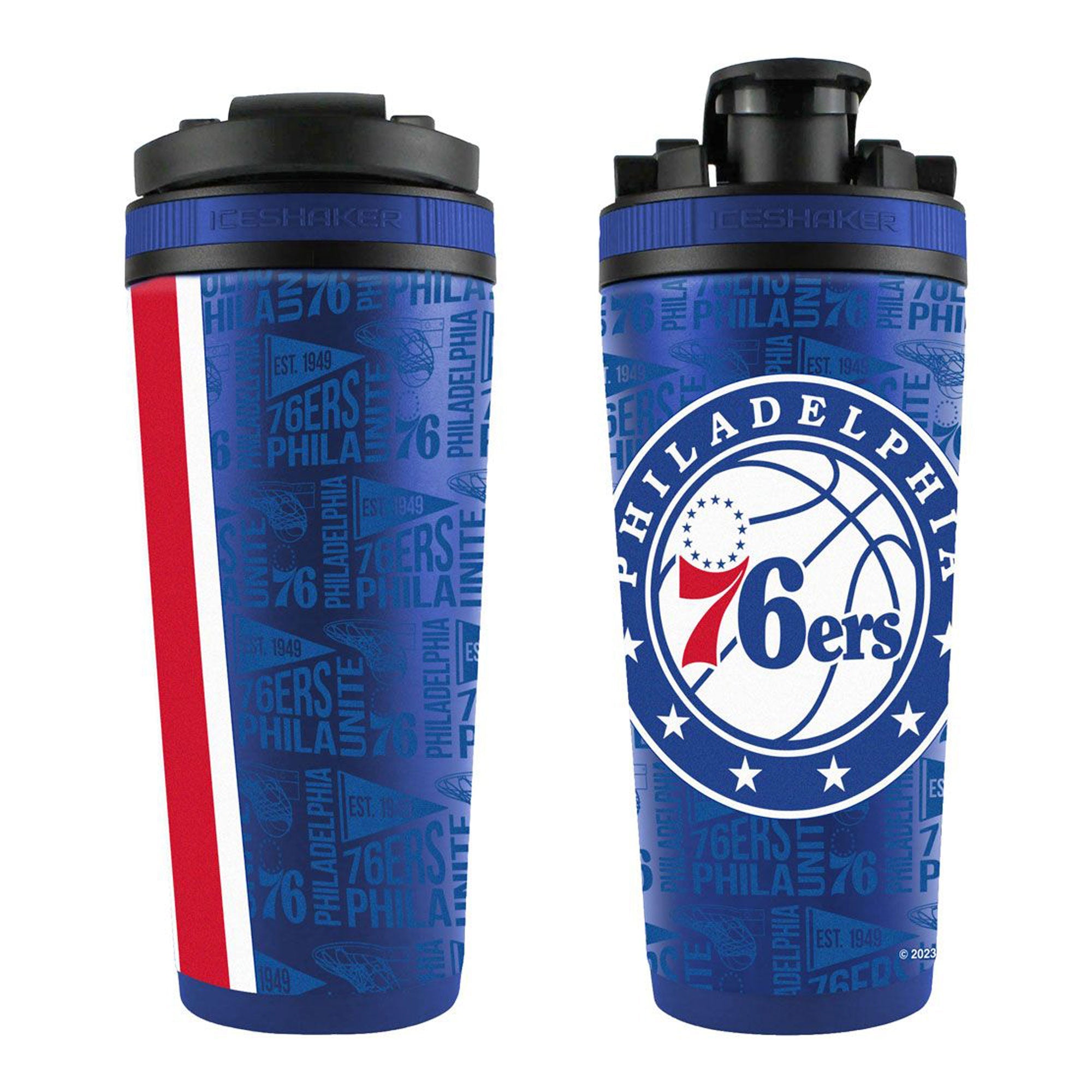 Officially Licensed Philadelphia 76ers 26oz Ice Shaker