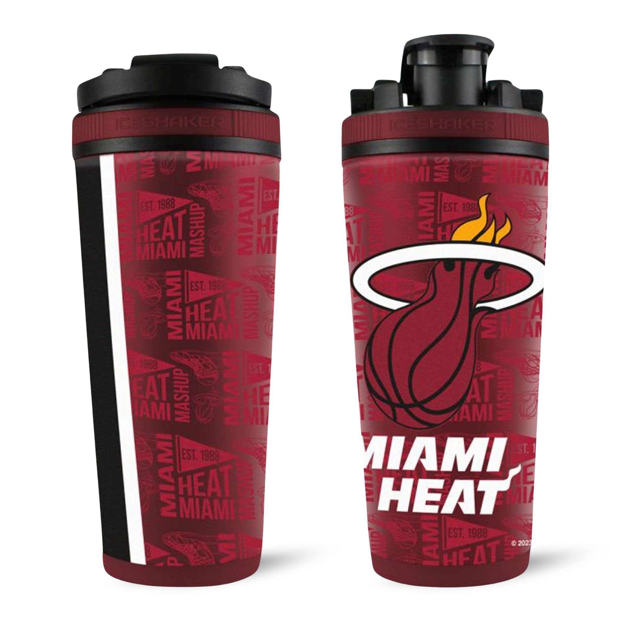 Officially Licensed Miami Heat 26oz Ice Shaker