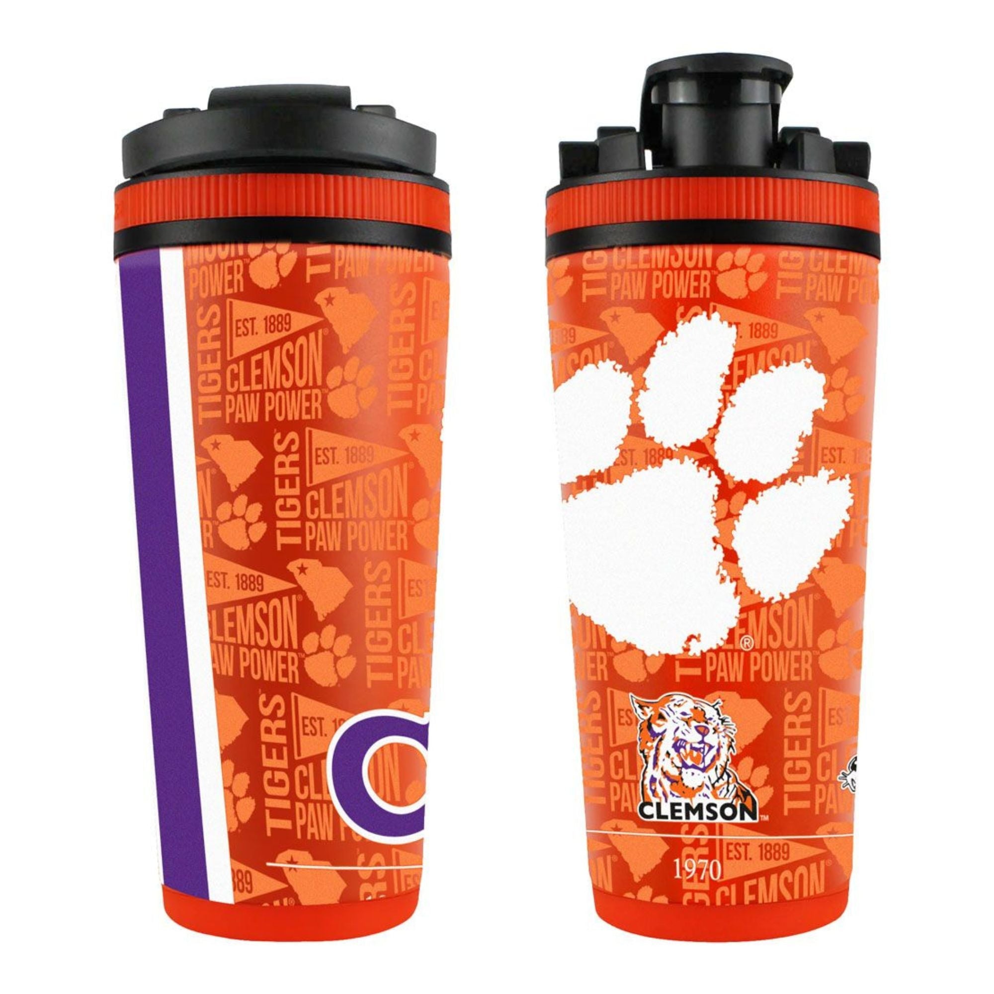 Officially Licensed Clemson University 26oz Ice Shaker