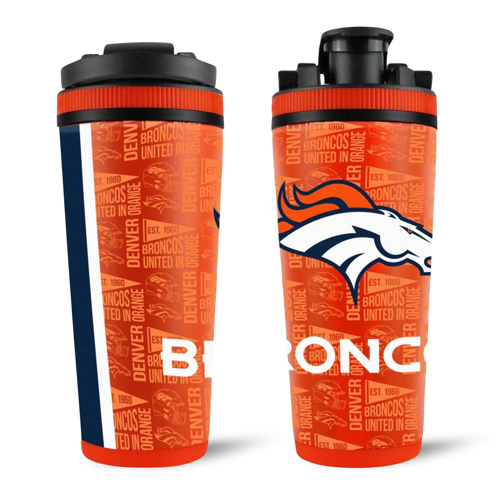 Officially Licensed Denver Broncos 26oz Ice Shaker