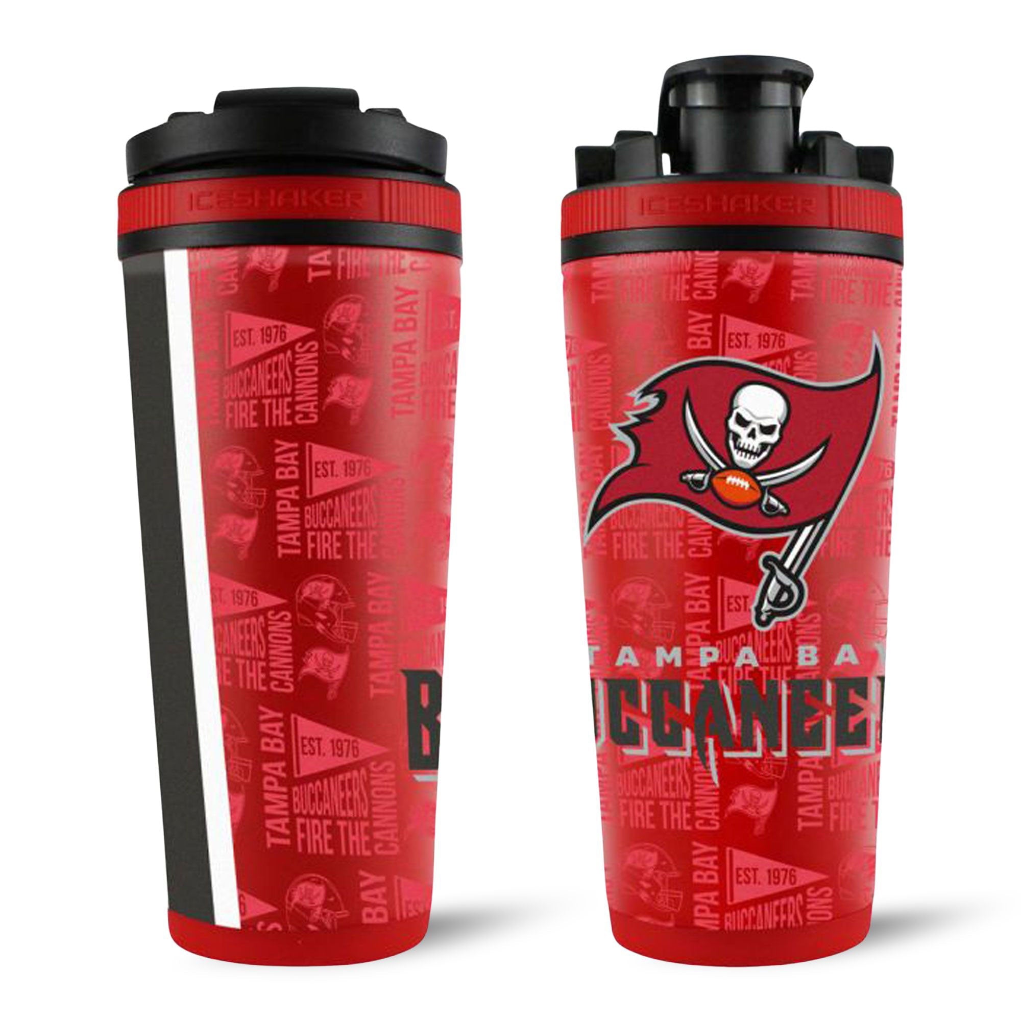 Officially Licensed Tampa Bay Buccaneers 26oz Ice Shaker