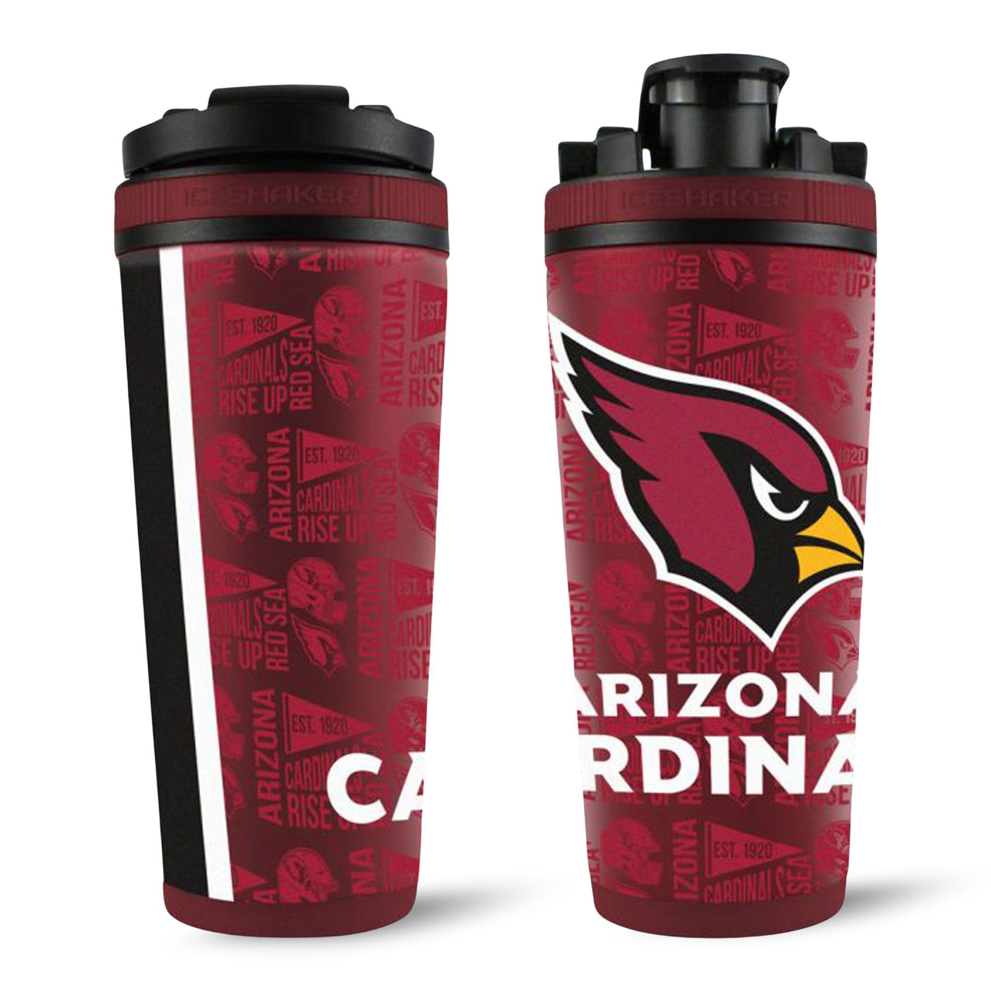 Officially Licensed Arizona Cardinals 26oz Ice Shaker