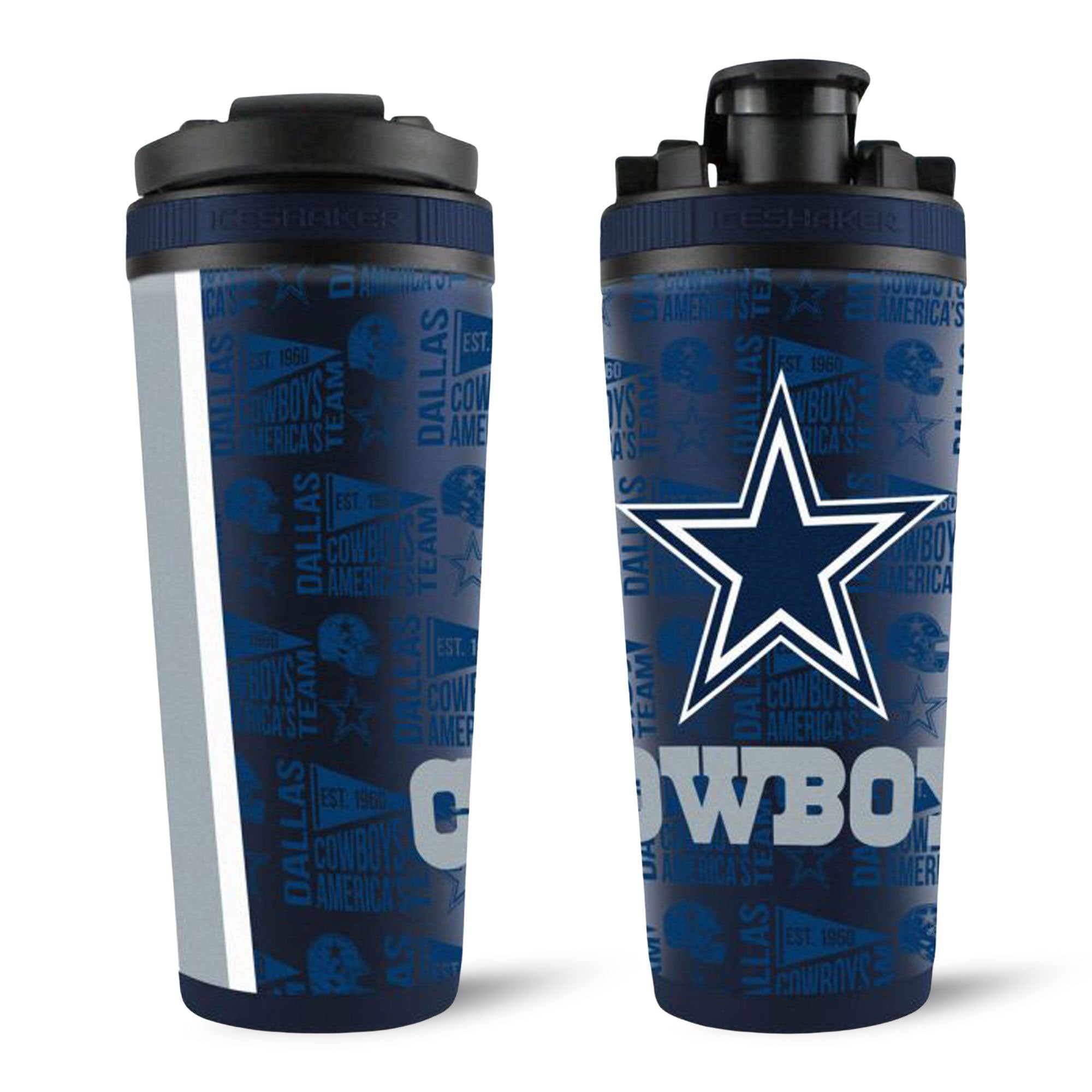 Officially Licensed Dallas Cowboys 26oz Ice Shaker