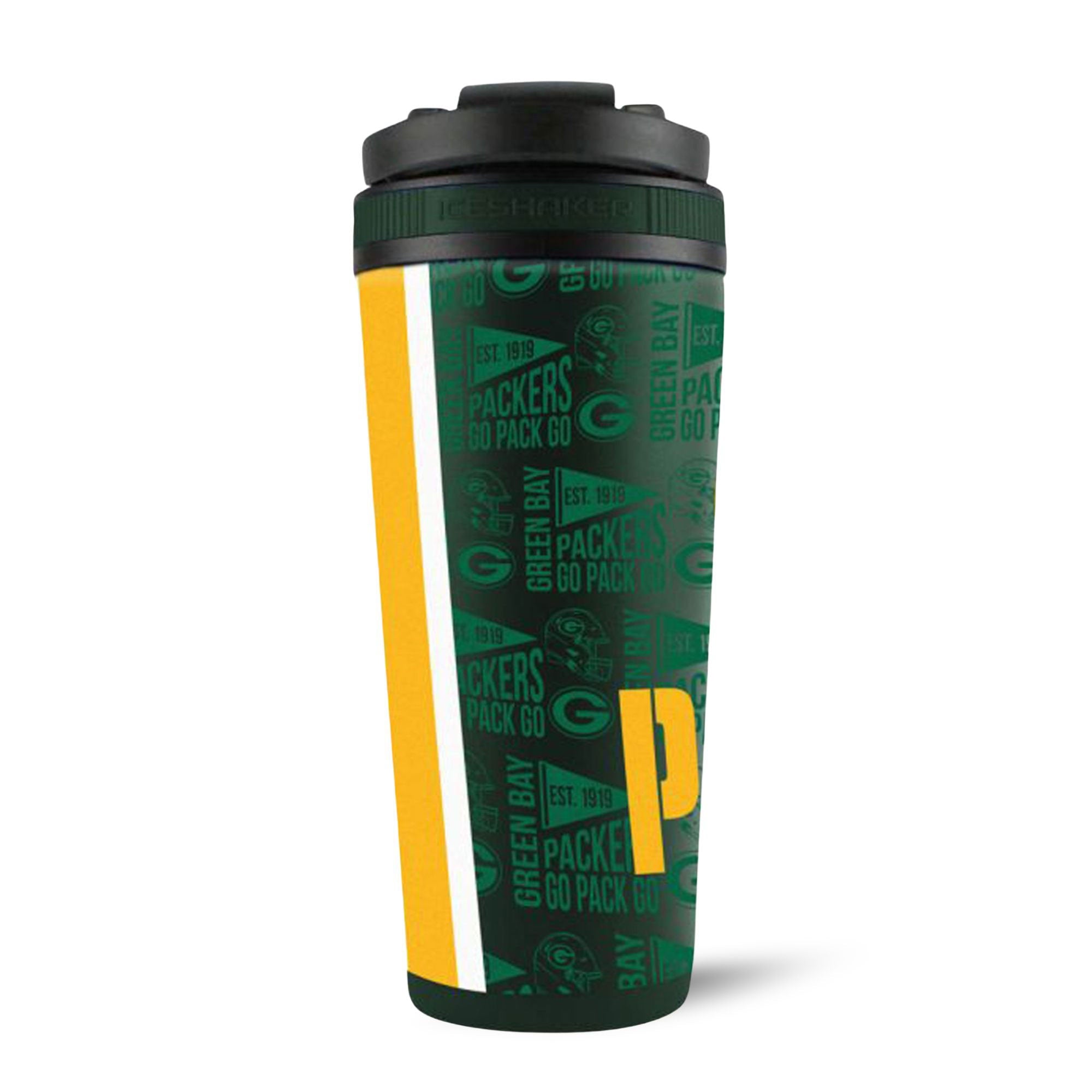 Officially Licensed Green Bay Packers 26oz Ice Shaker