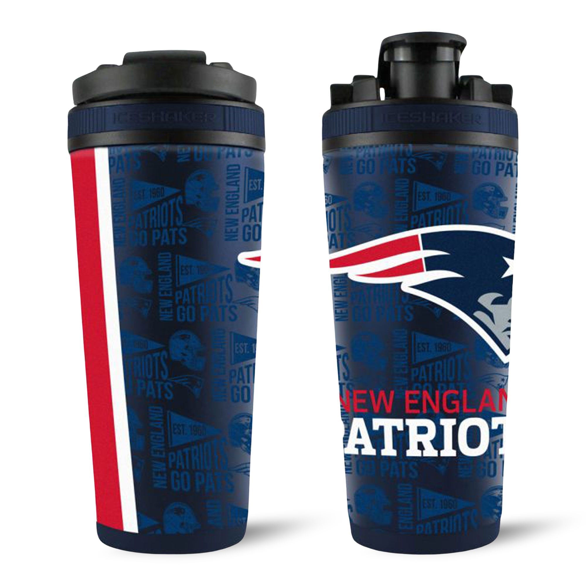 Officially Licensed New England Patriots 26oz Ice Shaker