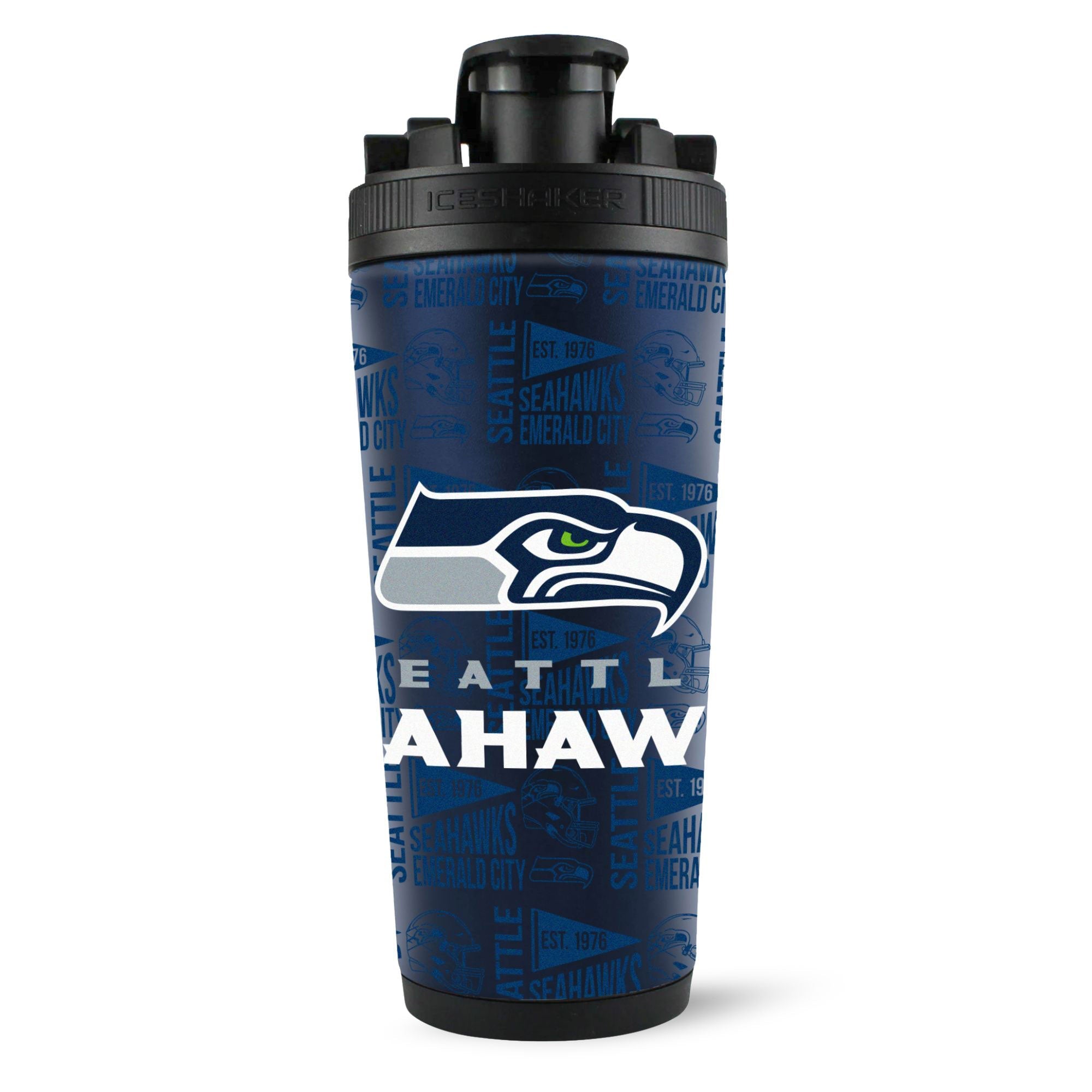 Officially Licensed Seattle Seahawks 26oz Ice Shaker