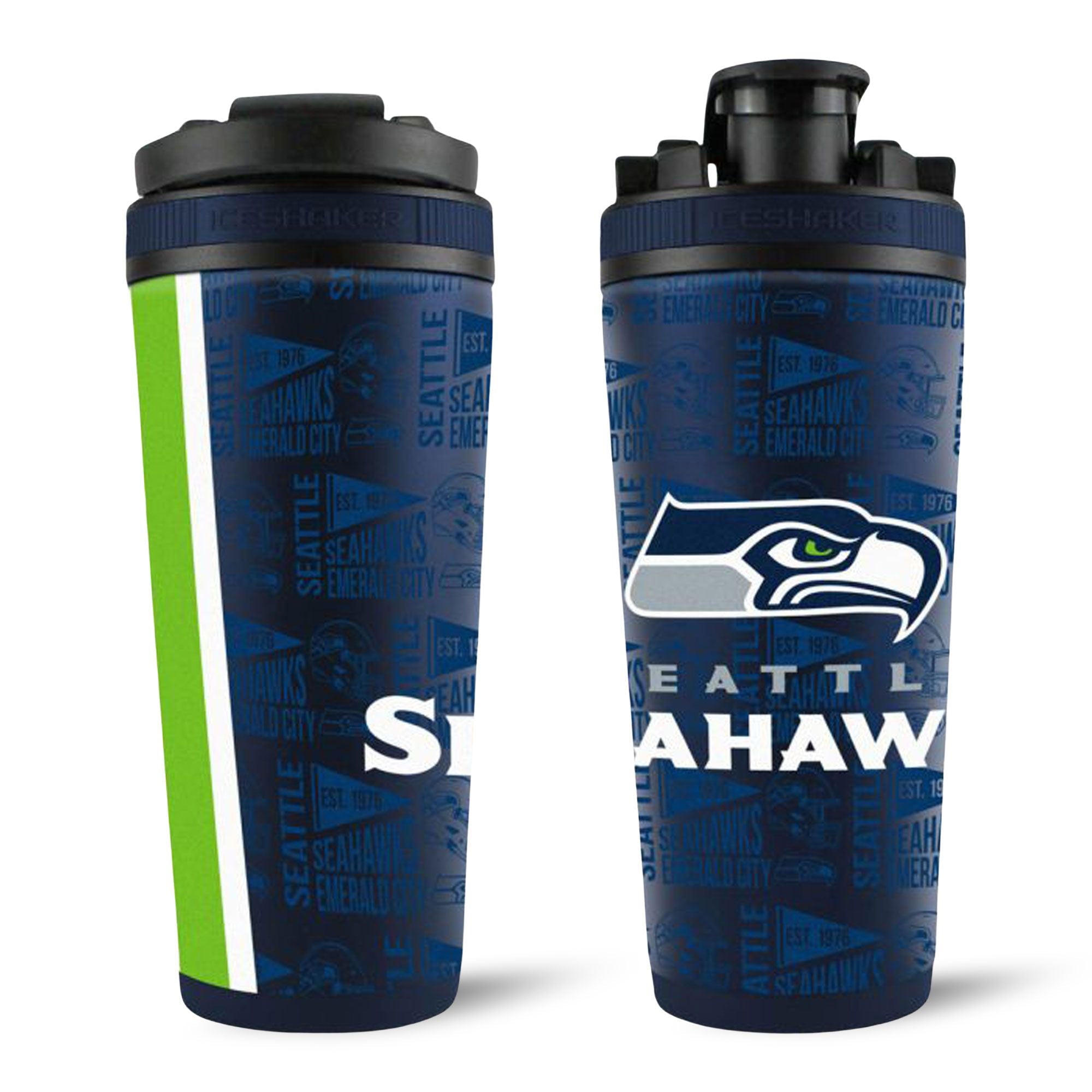 Officially Licensed Seattle Seahawks 26oz Ice Shaker