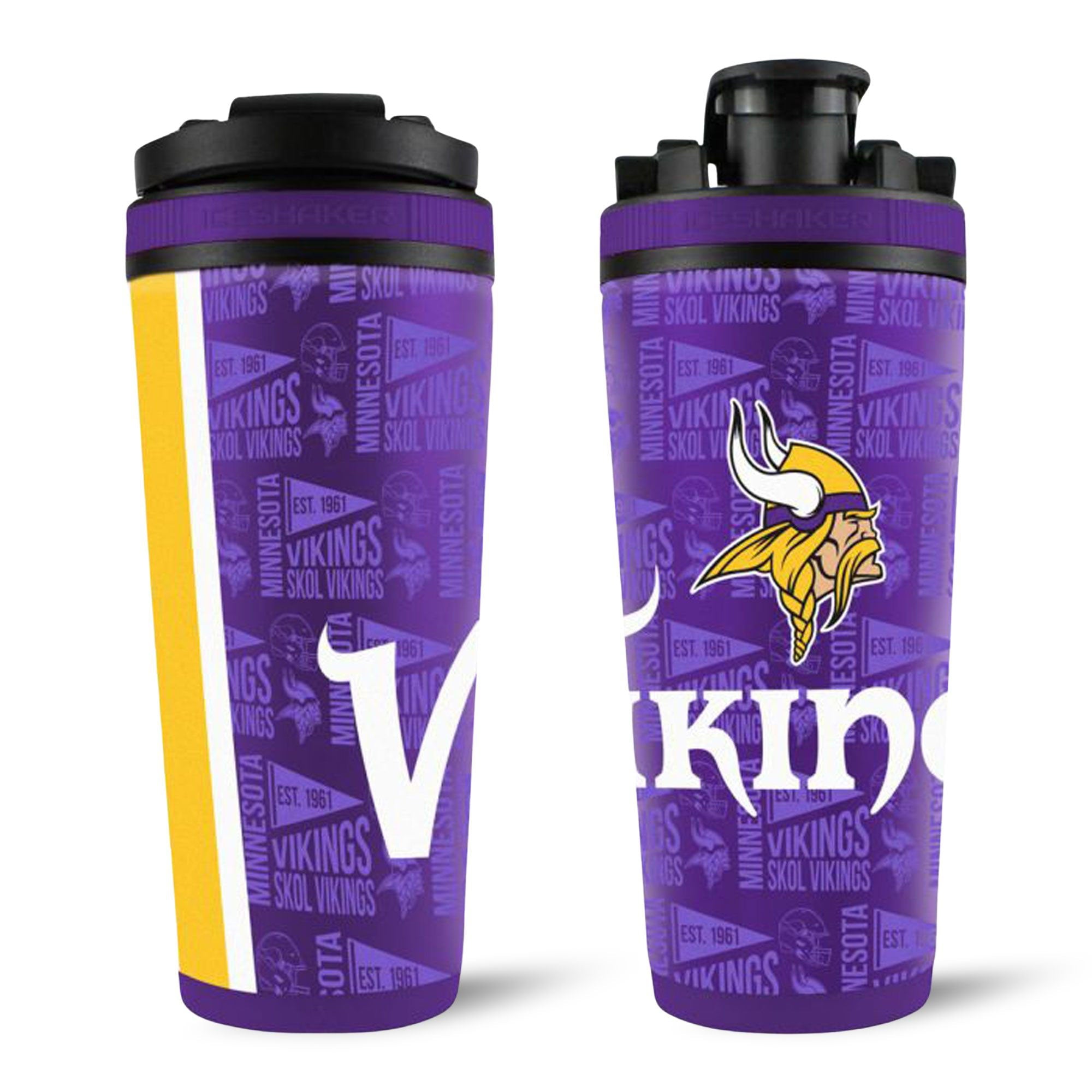 Officially Licensed Minnesota Vikings 26oz Ice Shaker