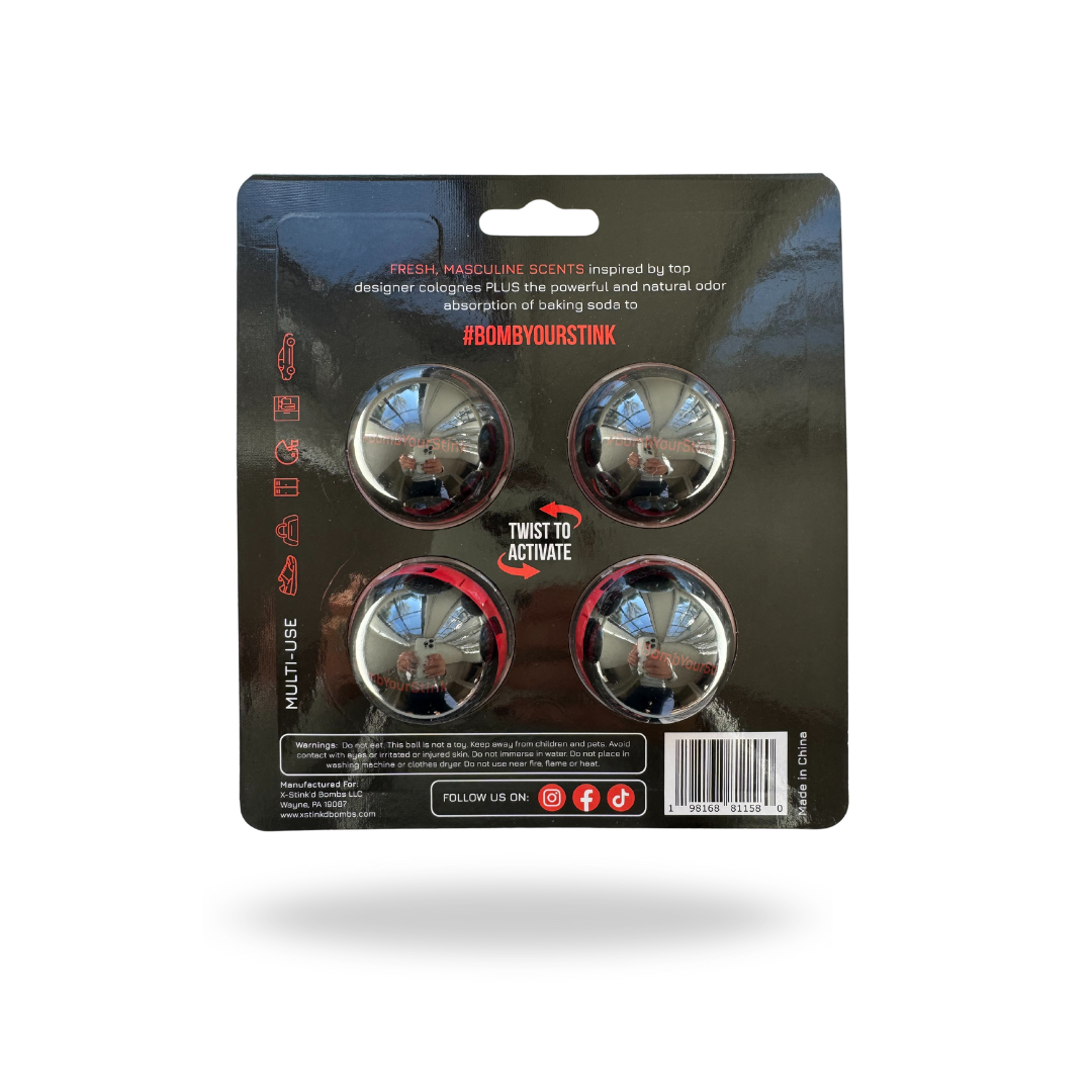 X-Stink’d Bombs™ Passion 4-Pack